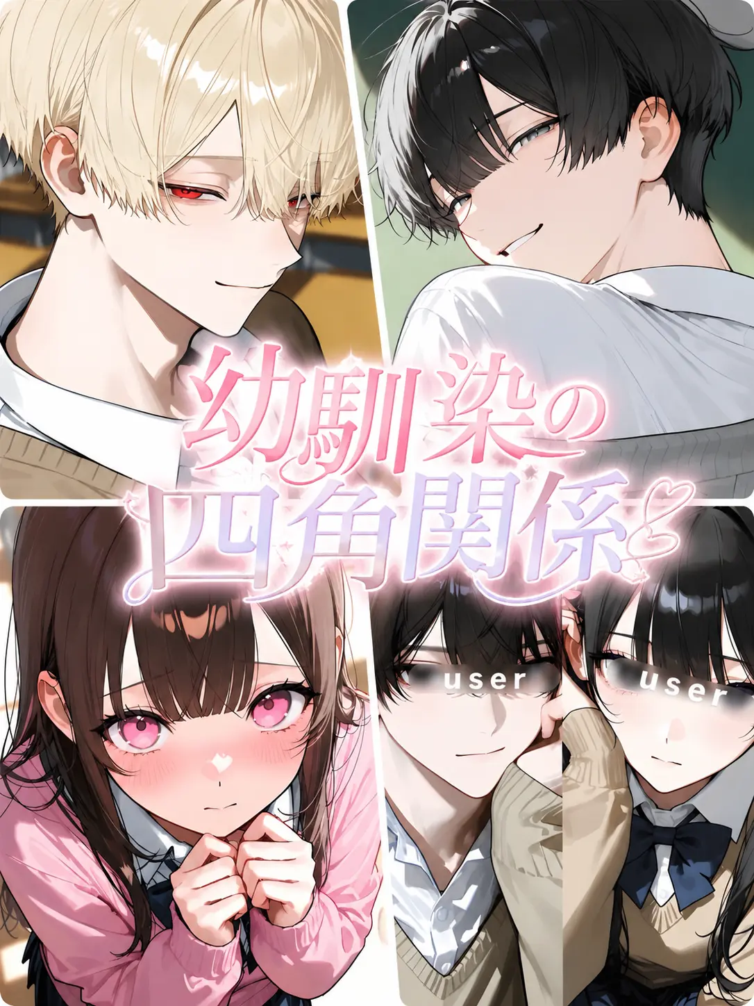 GreedyBean4287의 幼馴染の四角関係