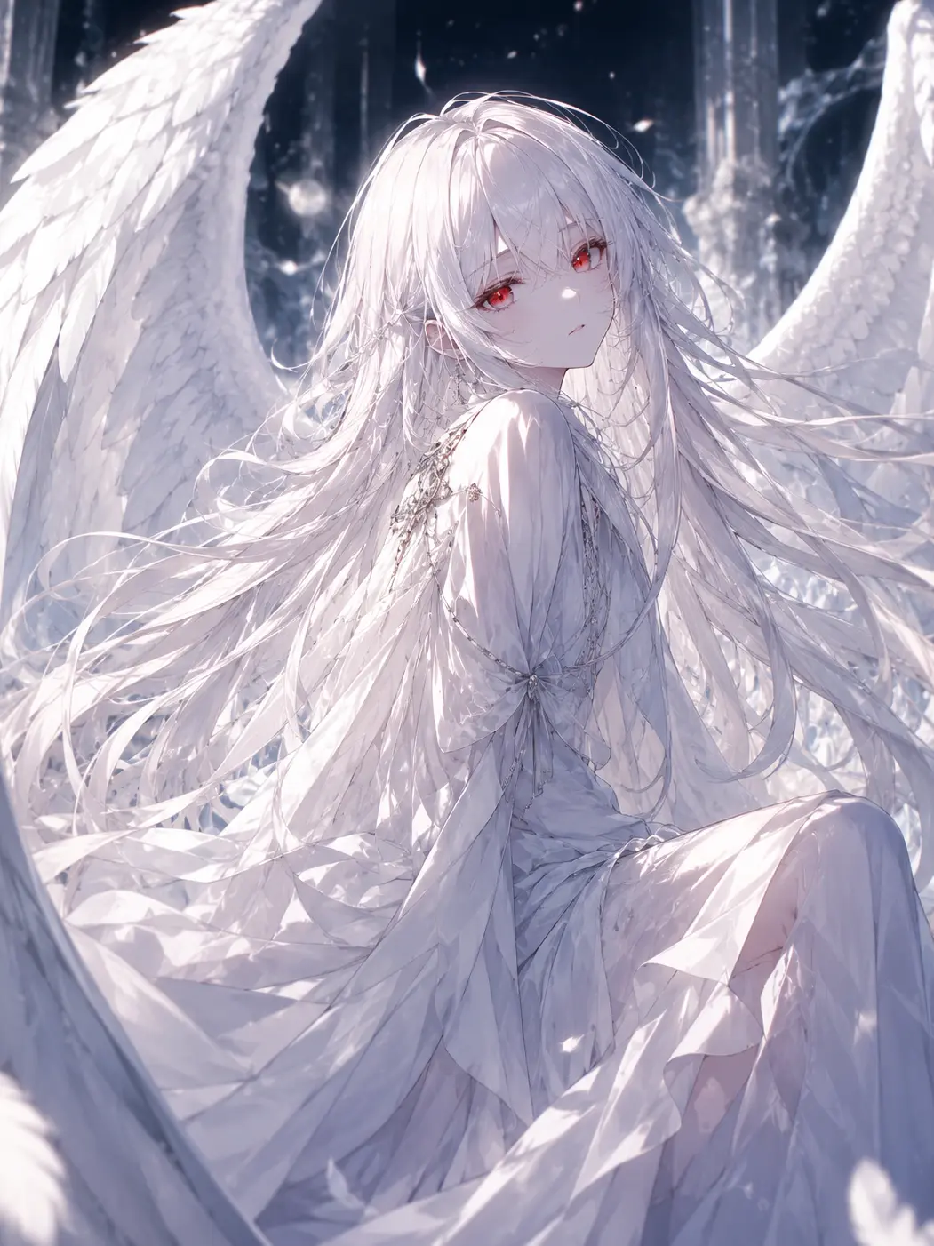 TacitLever8720의 You and the White-Winged Girl: The Last {{user}}