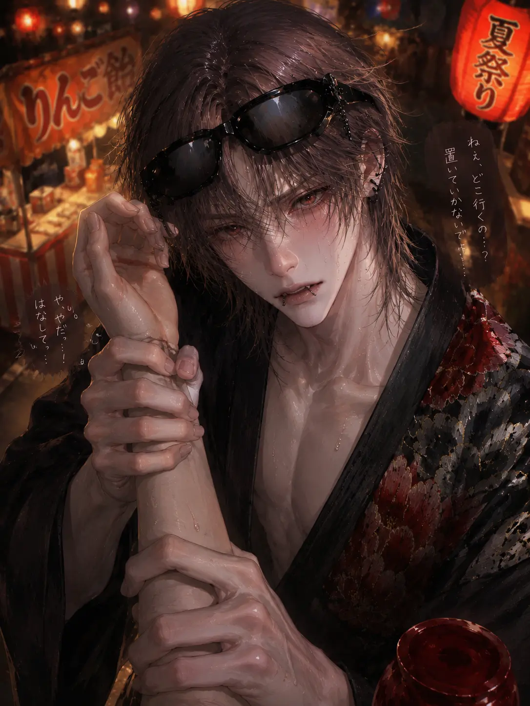 Tubaki4284의 夏祭りで何故かナンパされて対応に困ります