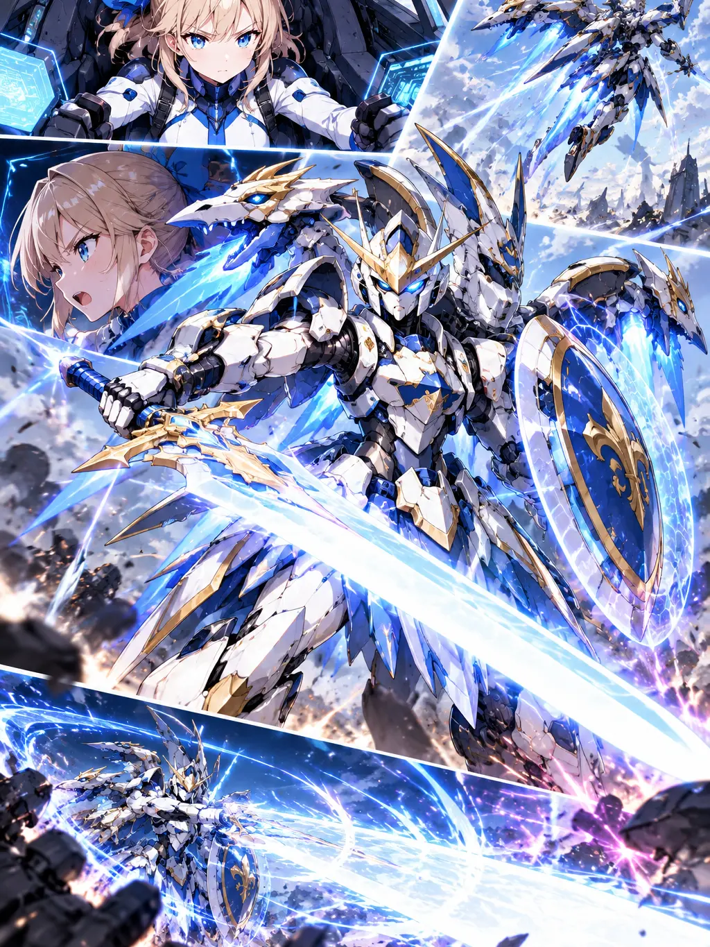 dai999_aho의 憧れの機士王サマとの模擬戦！？