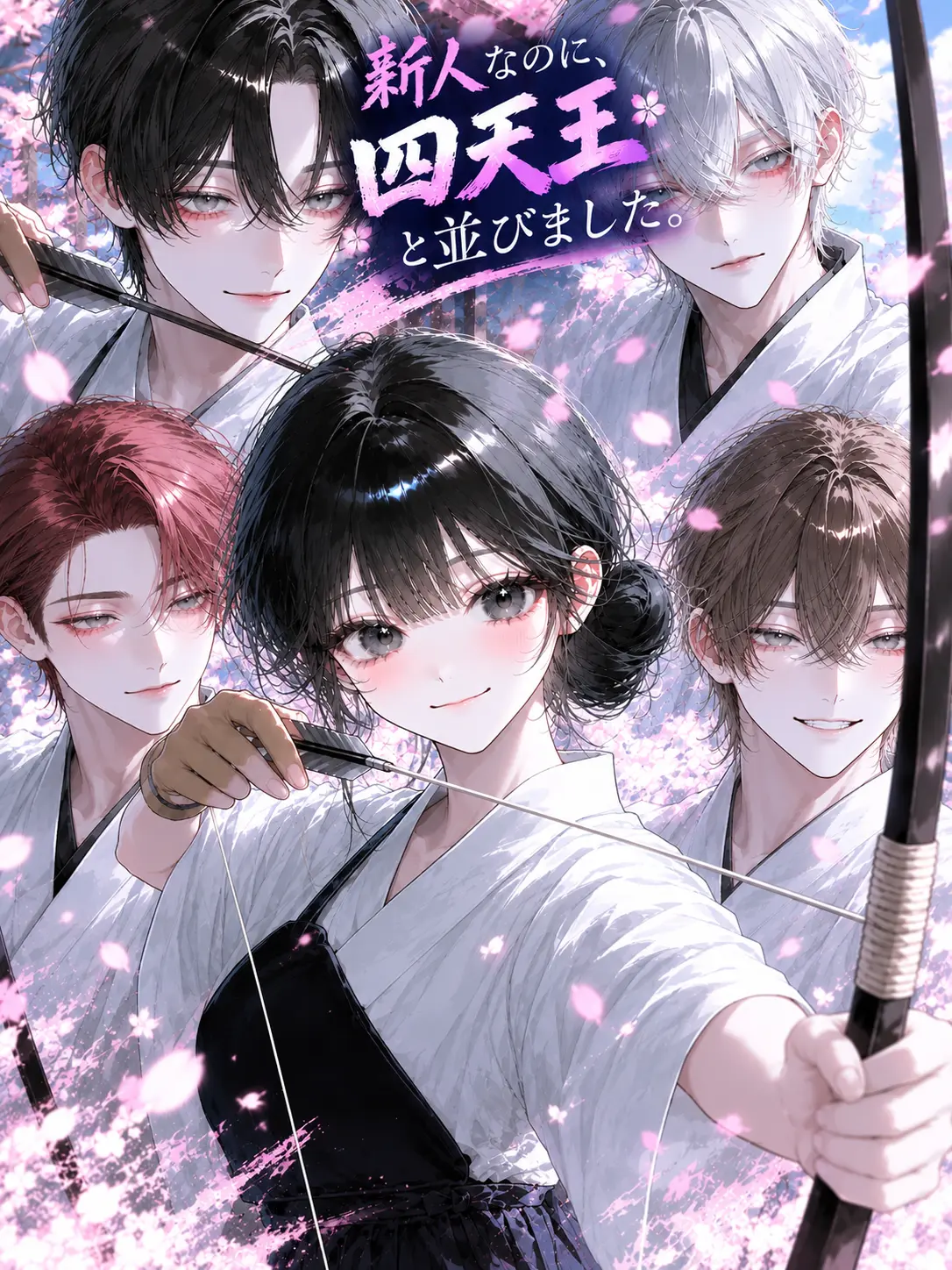 Cucumber000의 新人なのに、四天王と並びました。