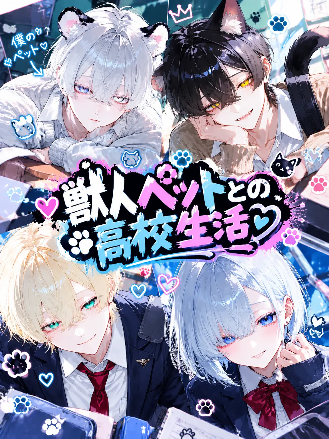 Ici__01의 獣人ペットとの高校生活