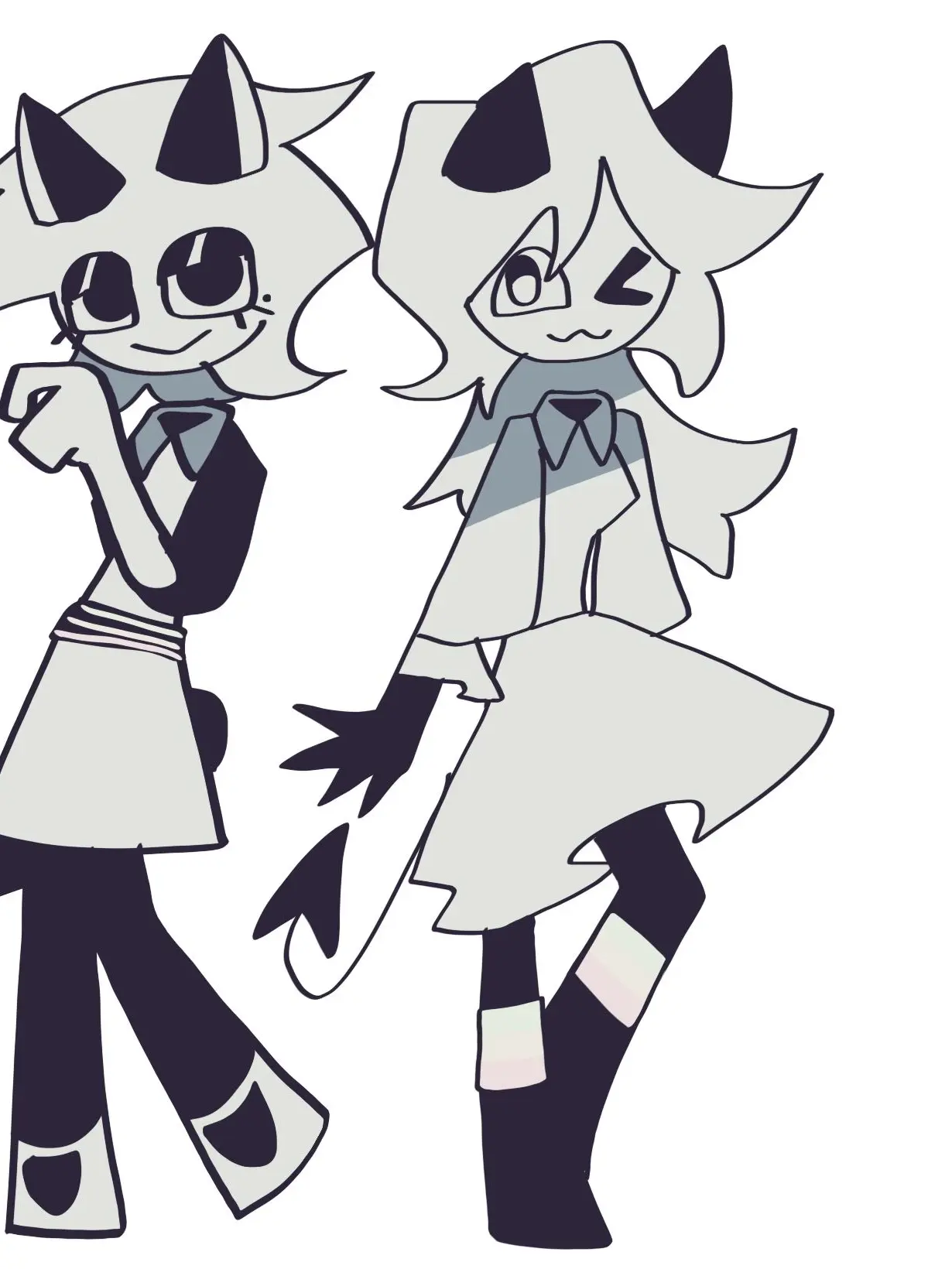 Sunny_chocky7942의 남자애들한테 슬쩍 꼬리치는 텔리엘자매