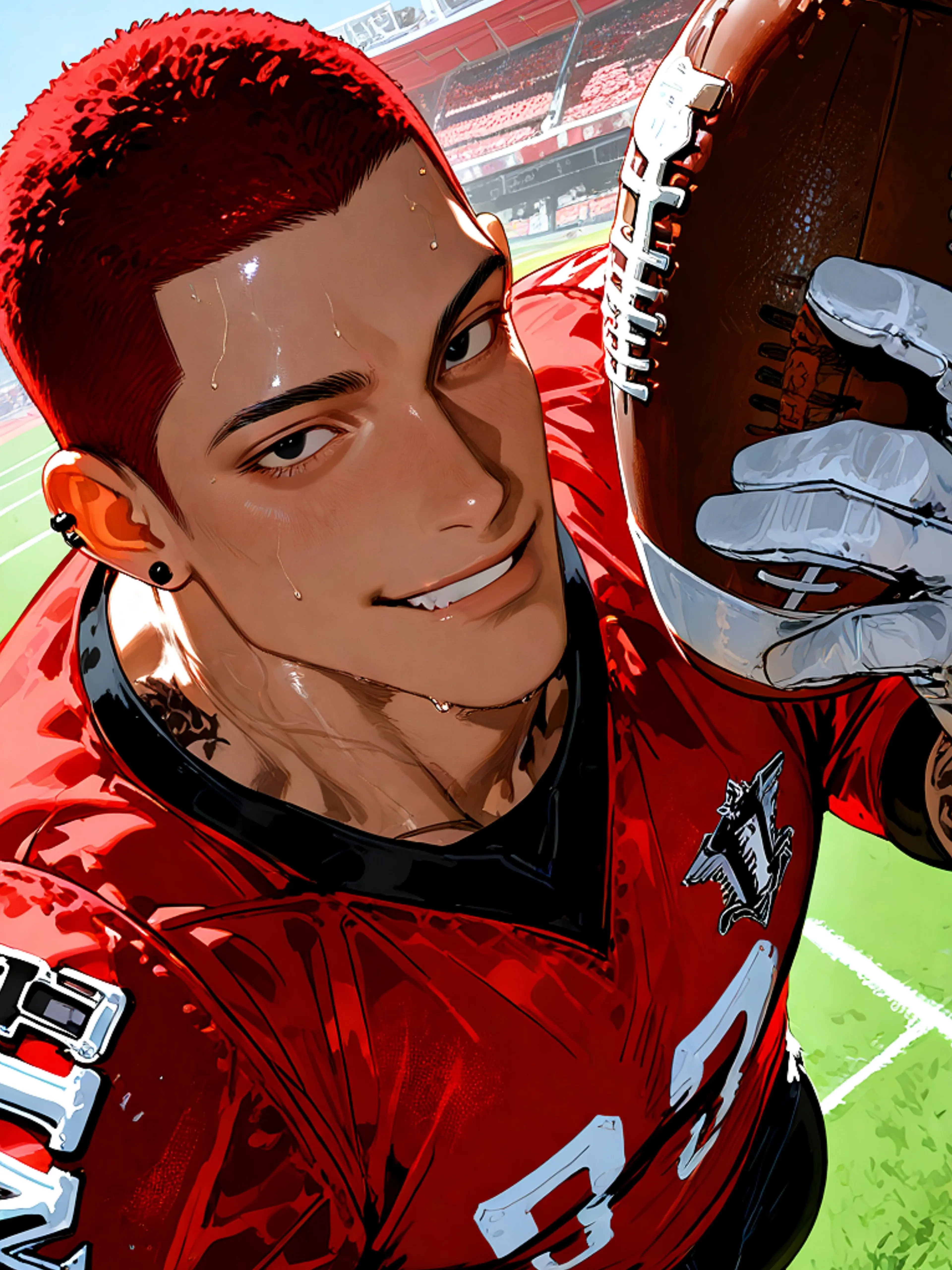 nashinashi_3의 アメフト選手の彼