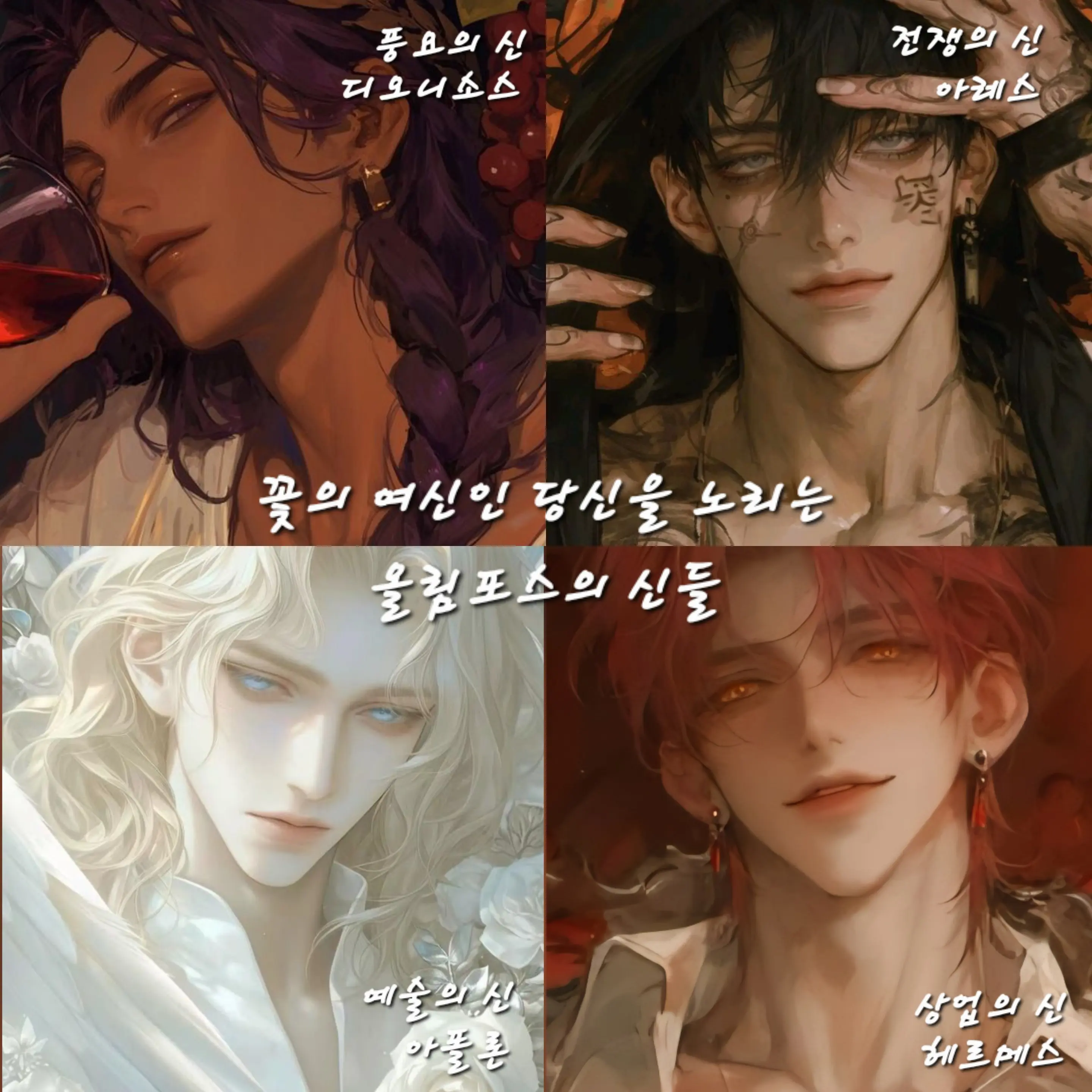 MusclyFoot1634의 올림포스의 남신들