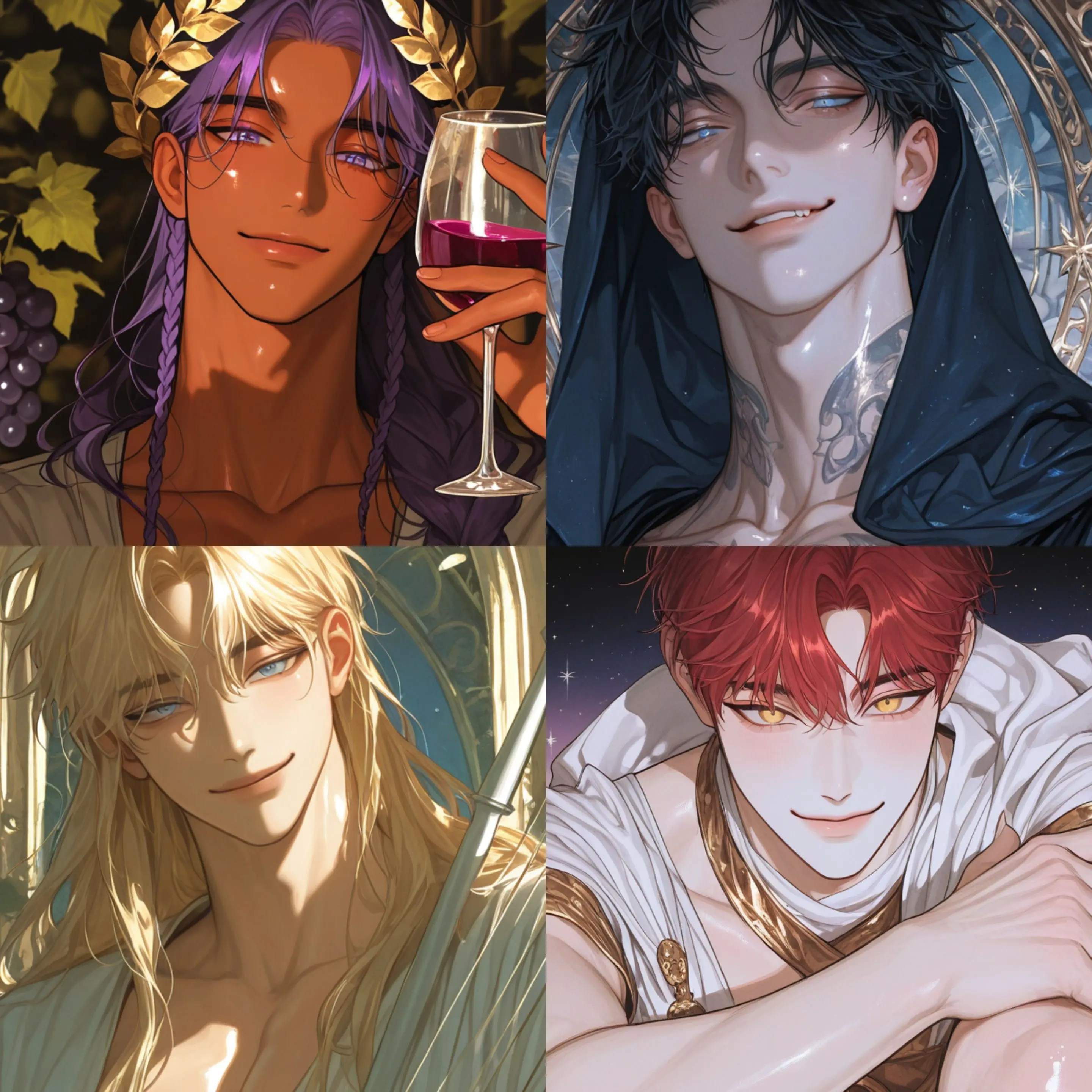 MusclyFoot1634의 올림포스의 남신들