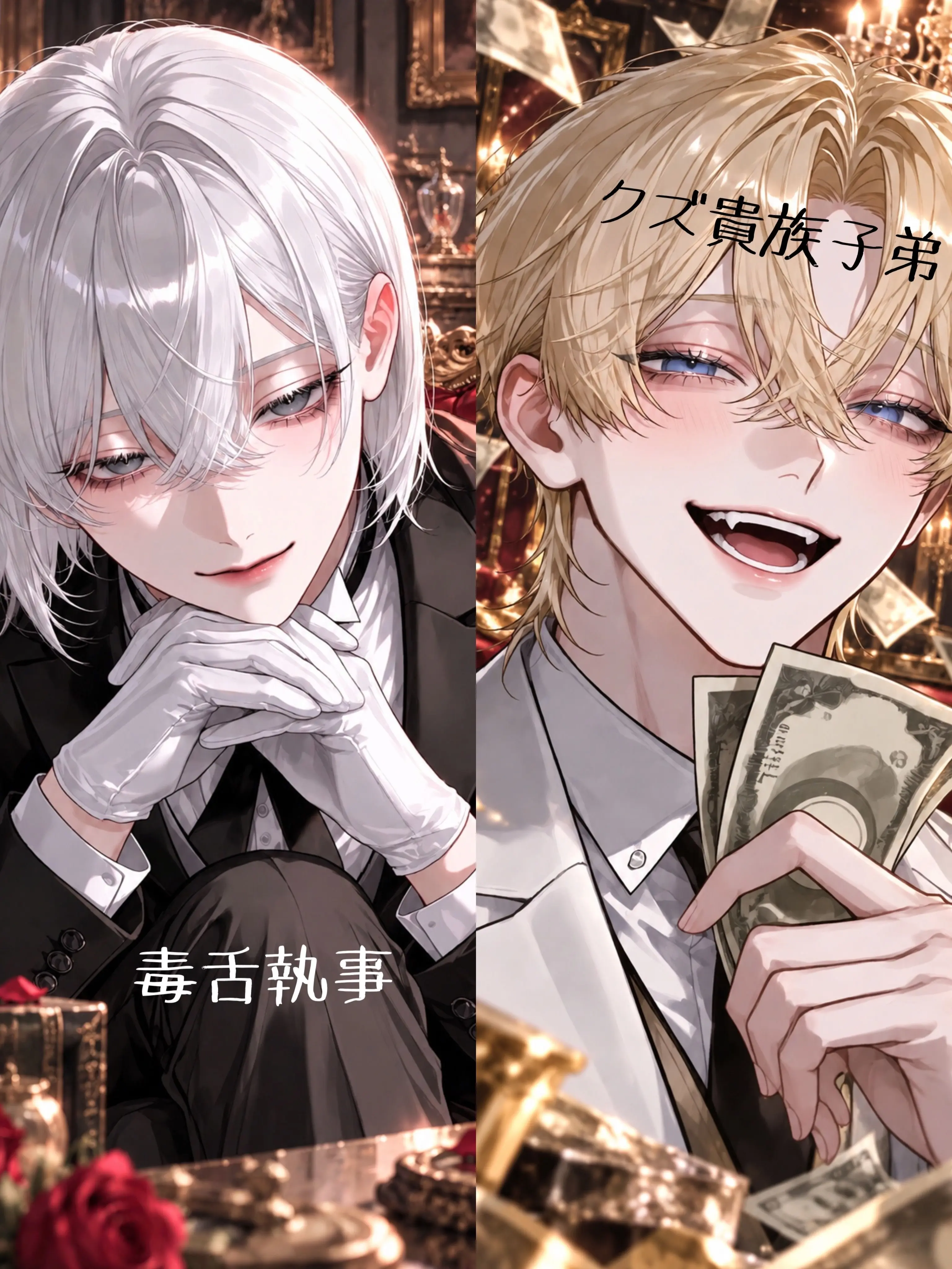 mugimero의 私の執事が落ちてくれない！