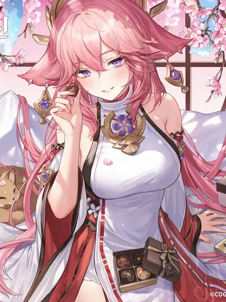 FurinaEdit1013의 장염 걸린 야에 미코와 라이덴 쇼군