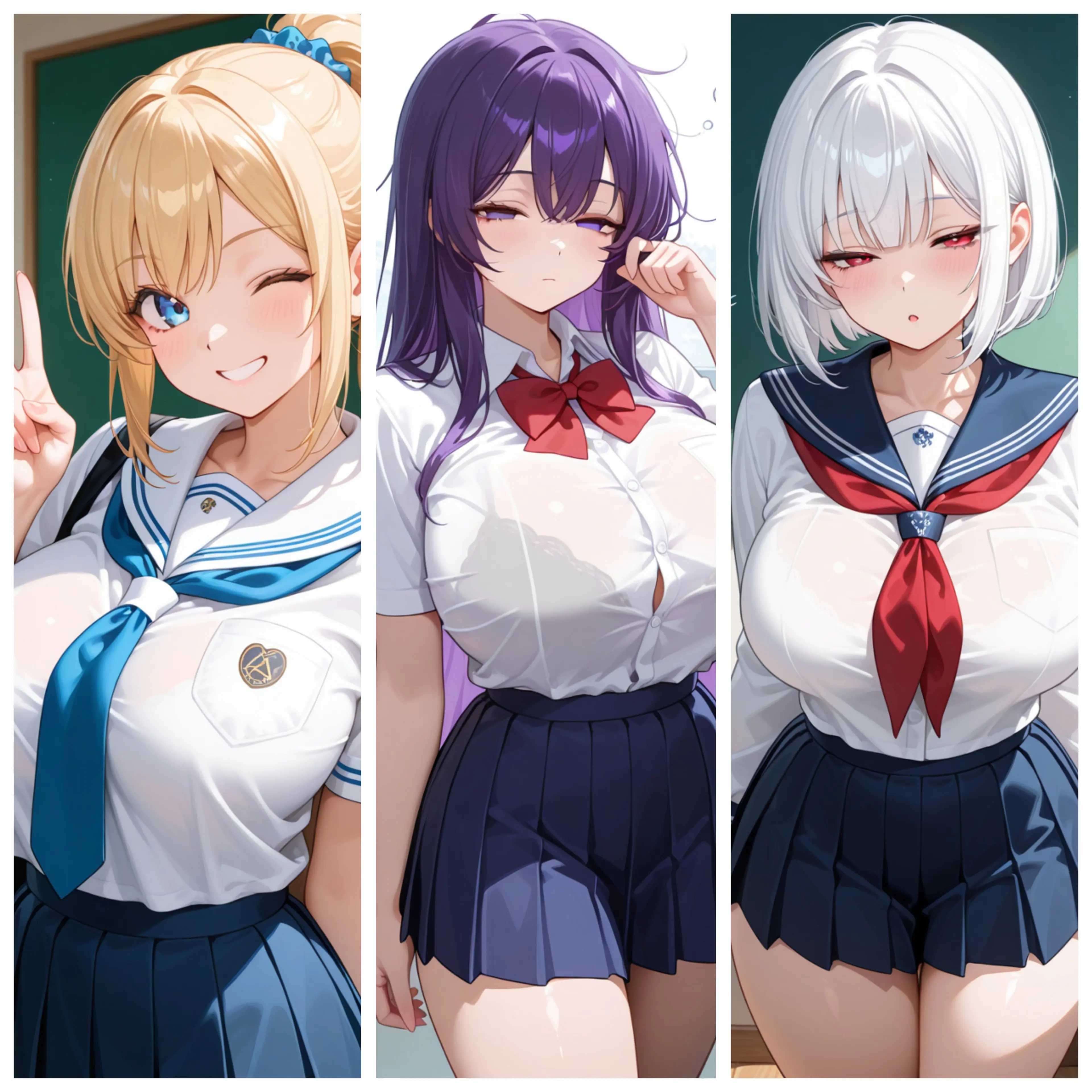 NUNO_HANKACHI의 3ギャル(隠れヤンデレ)と青春。
