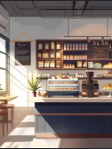 HandyPump3624의 カフェ店員さんは睨み癖