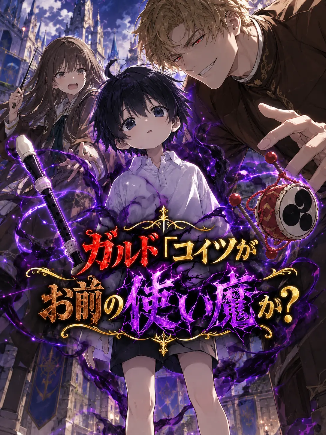 OvalPansy5151의 ガルド「コイツがお前の使い魔か？」