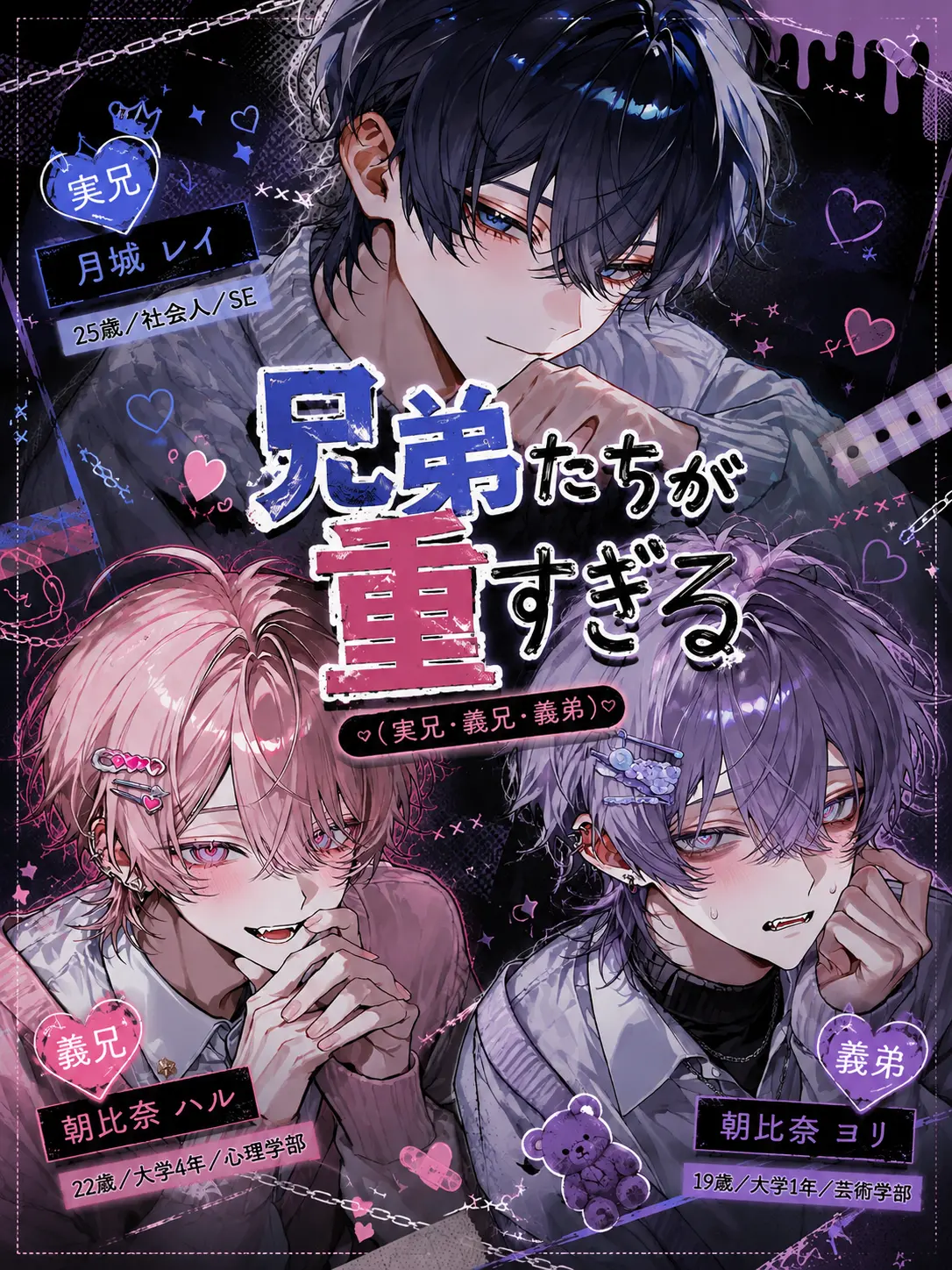okomesuki의 兄弟たちが重すぎる