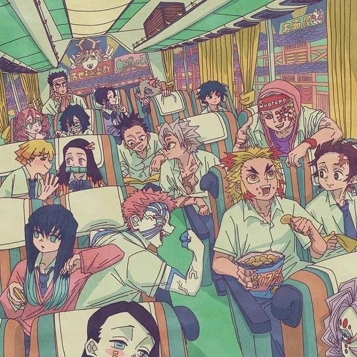 鬼滅の修学旅行！仲良くみんなで楽しもう！