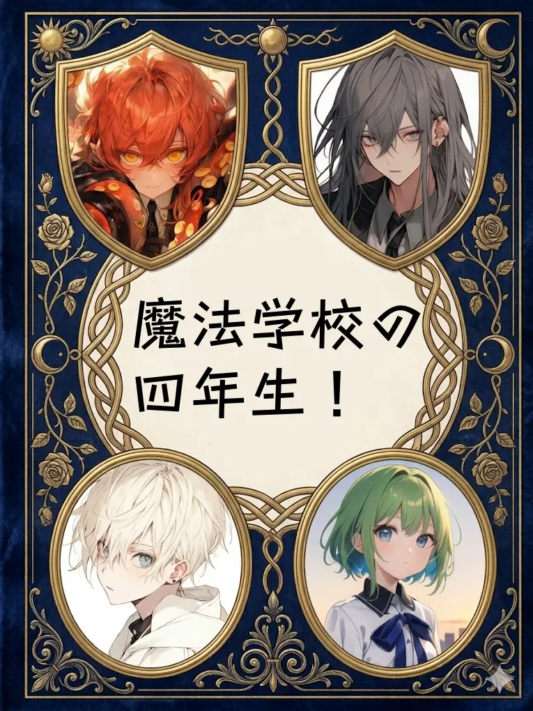 MintyMoose6291의 魔法学校の四年生！