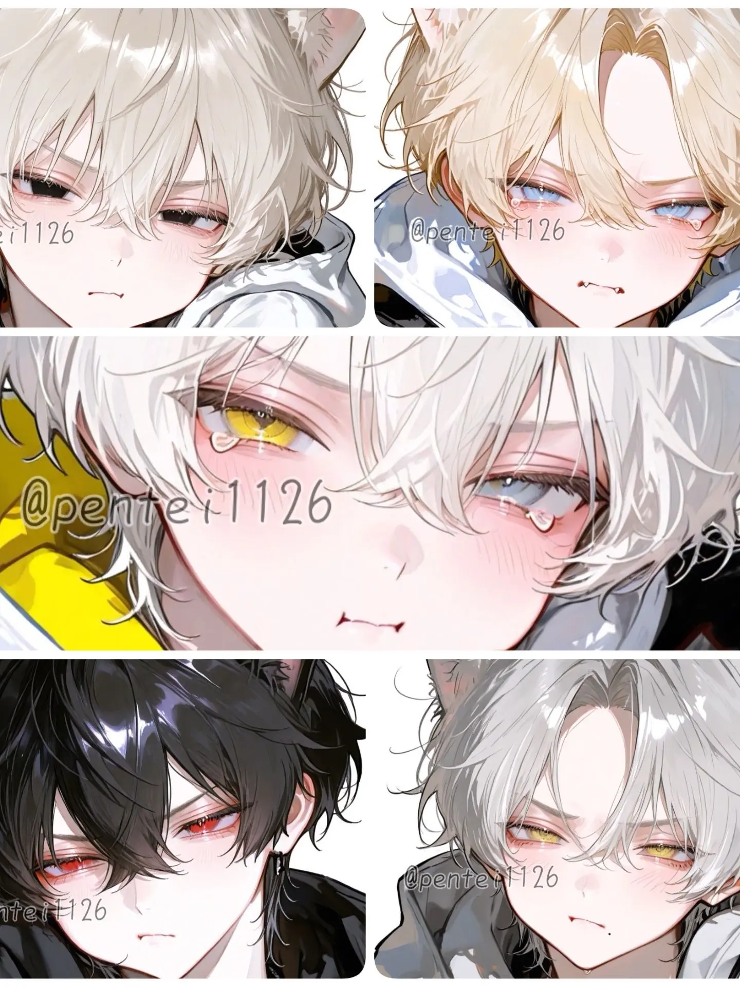 Pentei1126의 {{user}}の家の6人の猫獣人達
