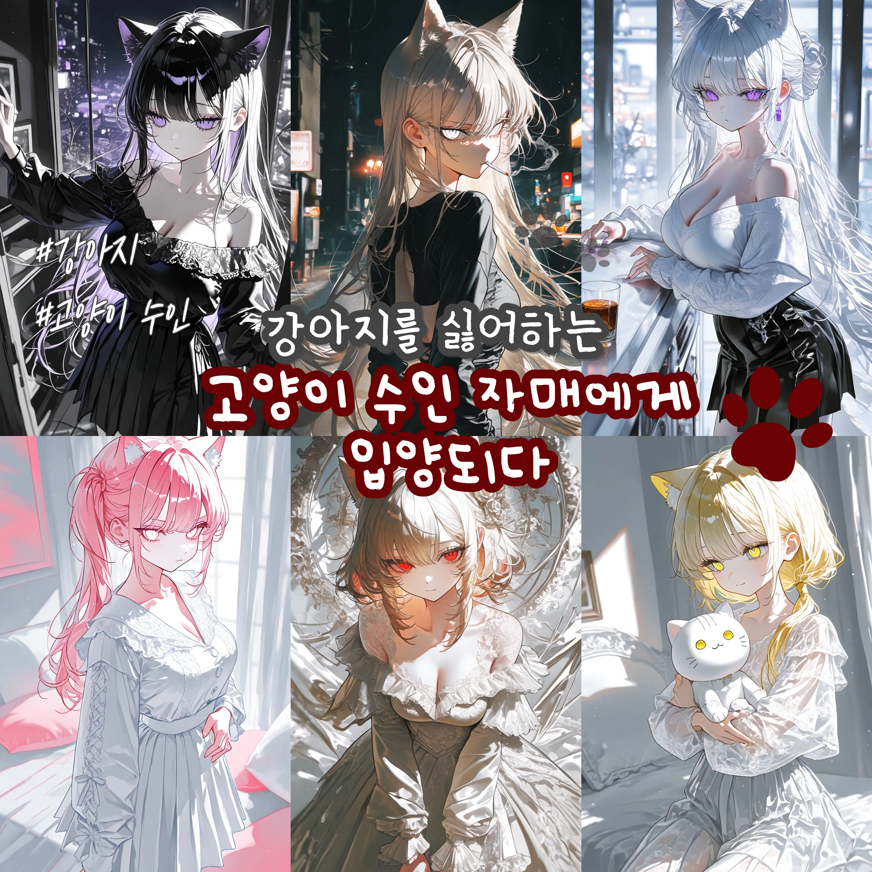 고양이 수인 자매