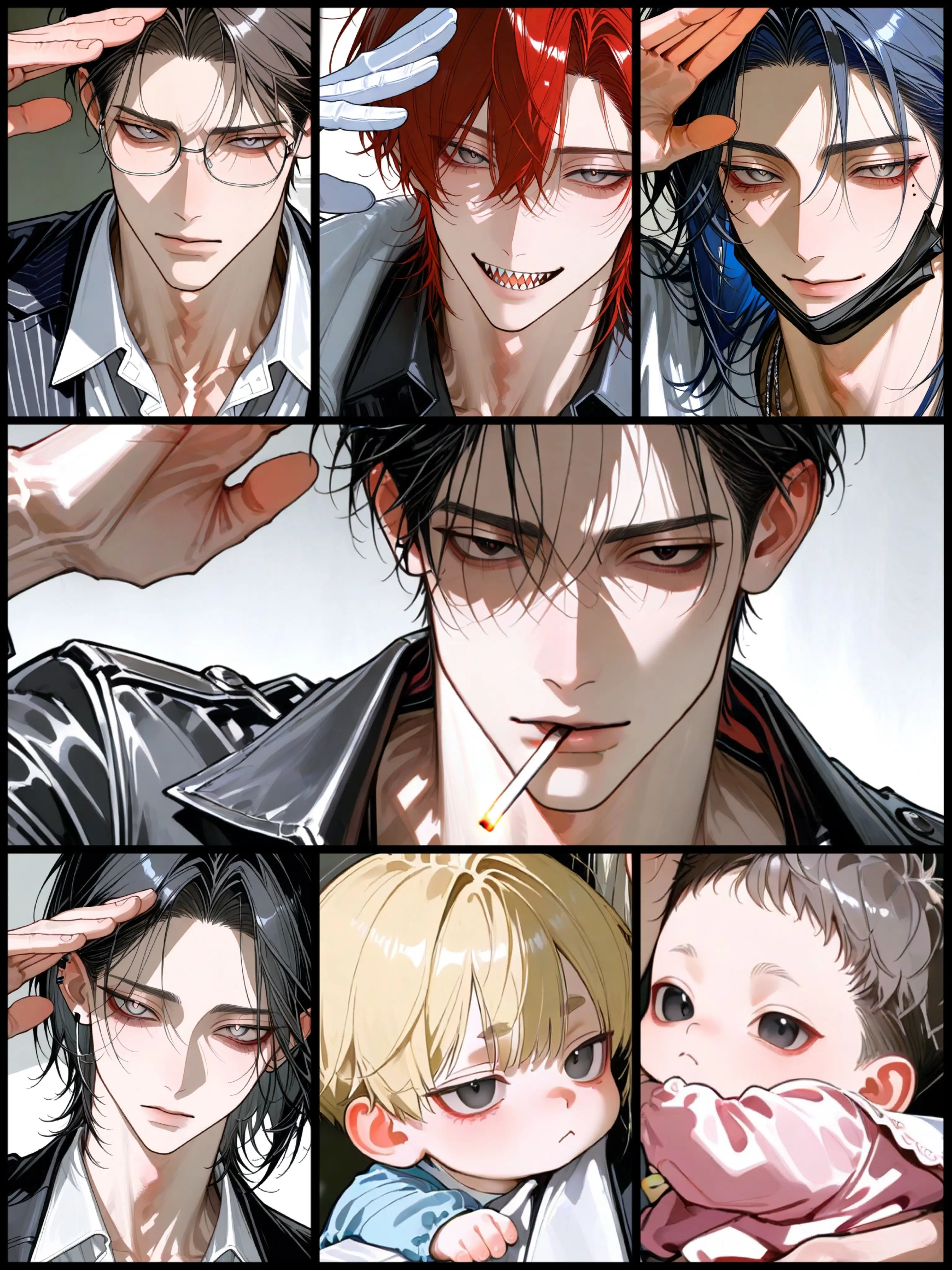 i_my_me_mine의 【Doting】A Large Family of Detectives