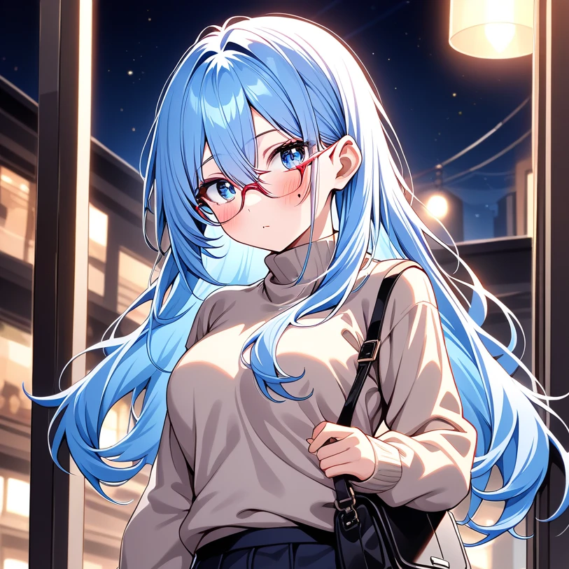 SNS依存しちゃう社畜系お姉ちゃん:りえ