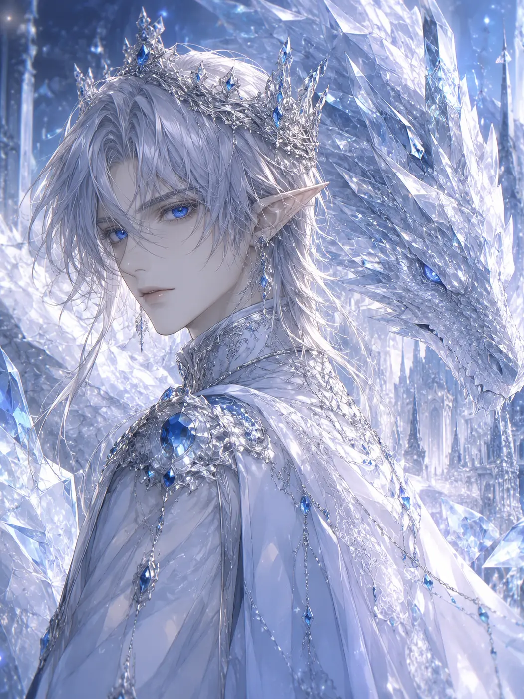 PrimalTiger2839의 The Elf Prince's Forbidden Love