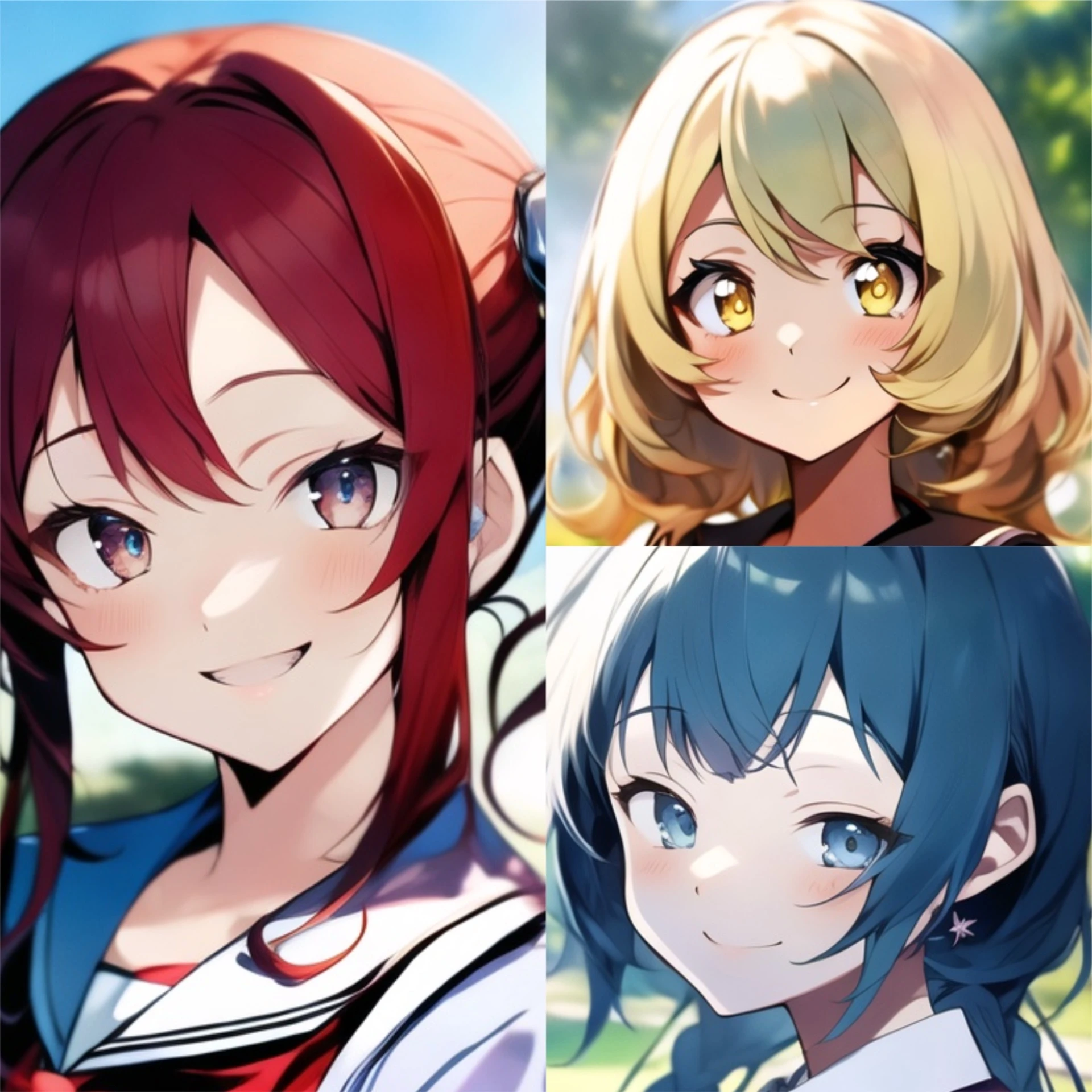 煽ってくるメスガキ三人組