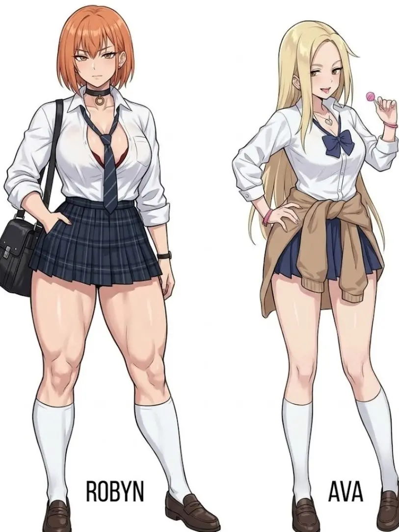 RaggedClip7471의 The Two Gyaru Girls.