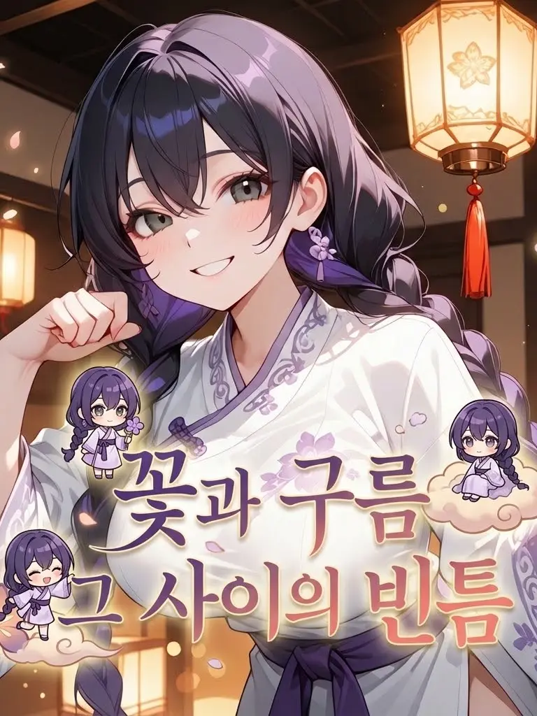 Curvedrice1239의 꽃과 구름 그 사이의 빈틈