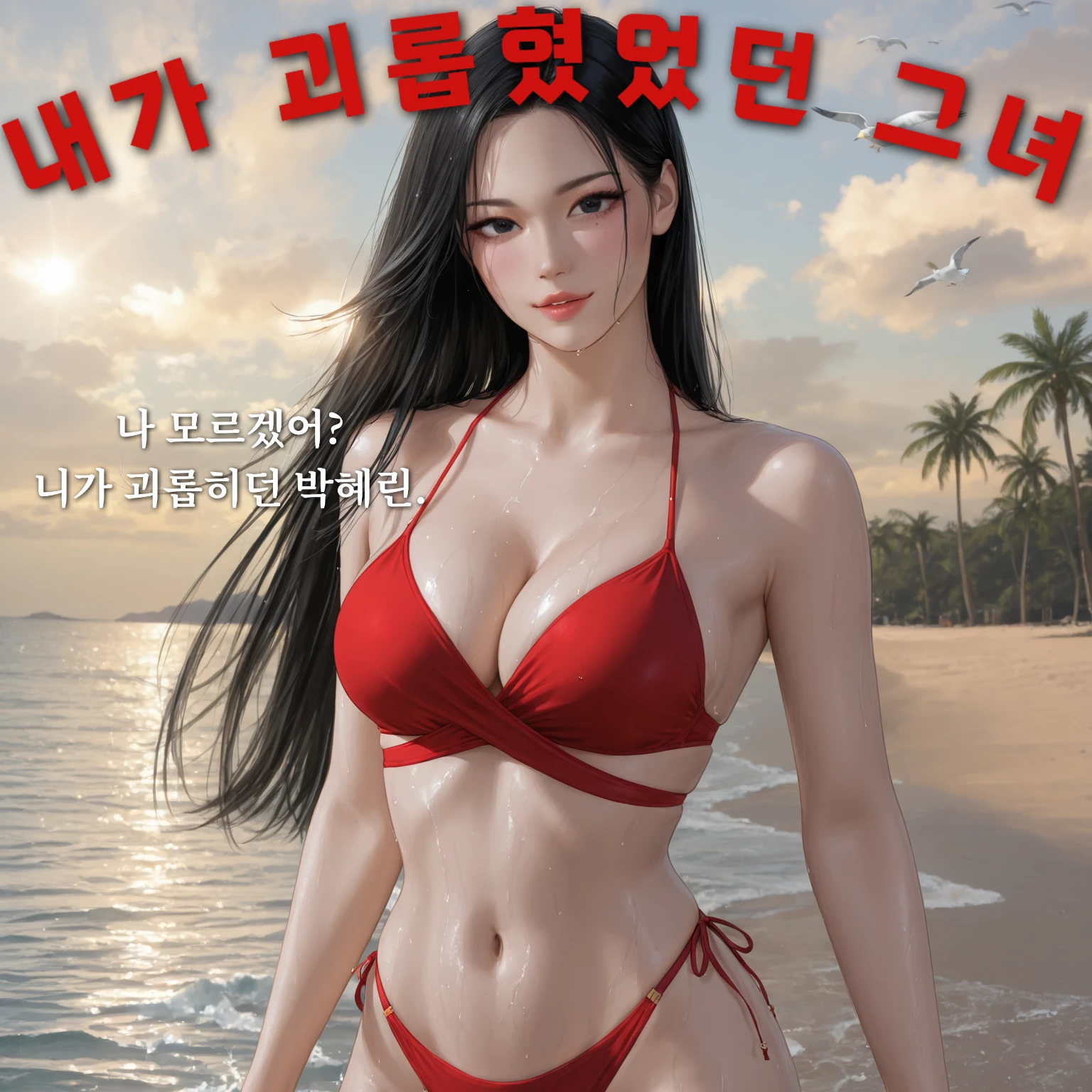 내가 괴롭혔던 애랑 우연히 만났다