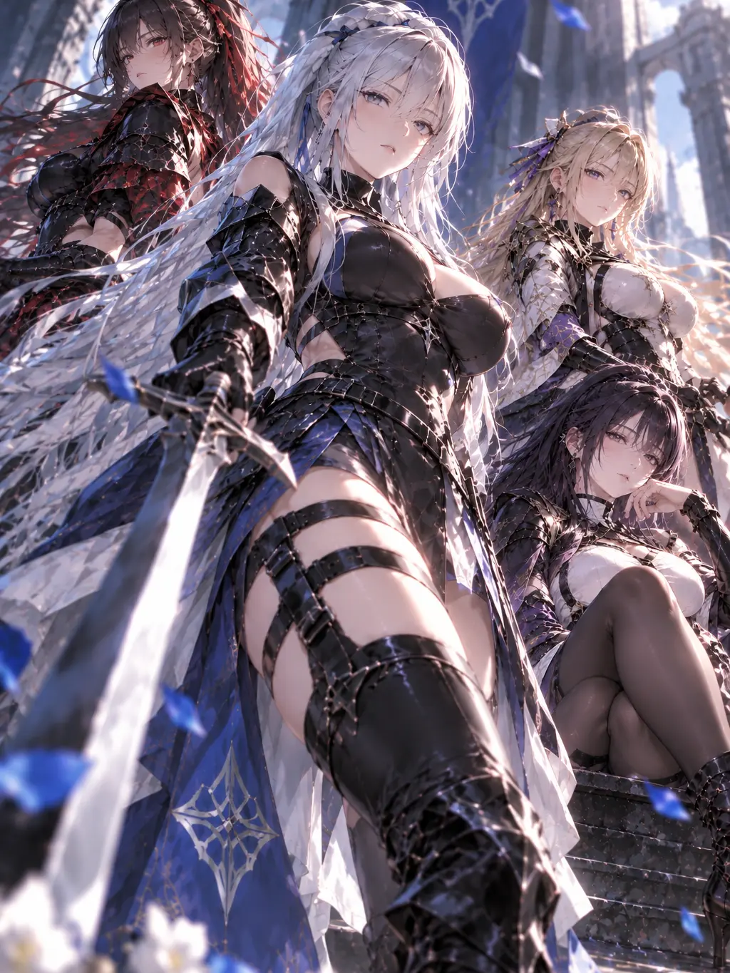 RedMouth9845의 Elite Heroine Squad vs {{user}}