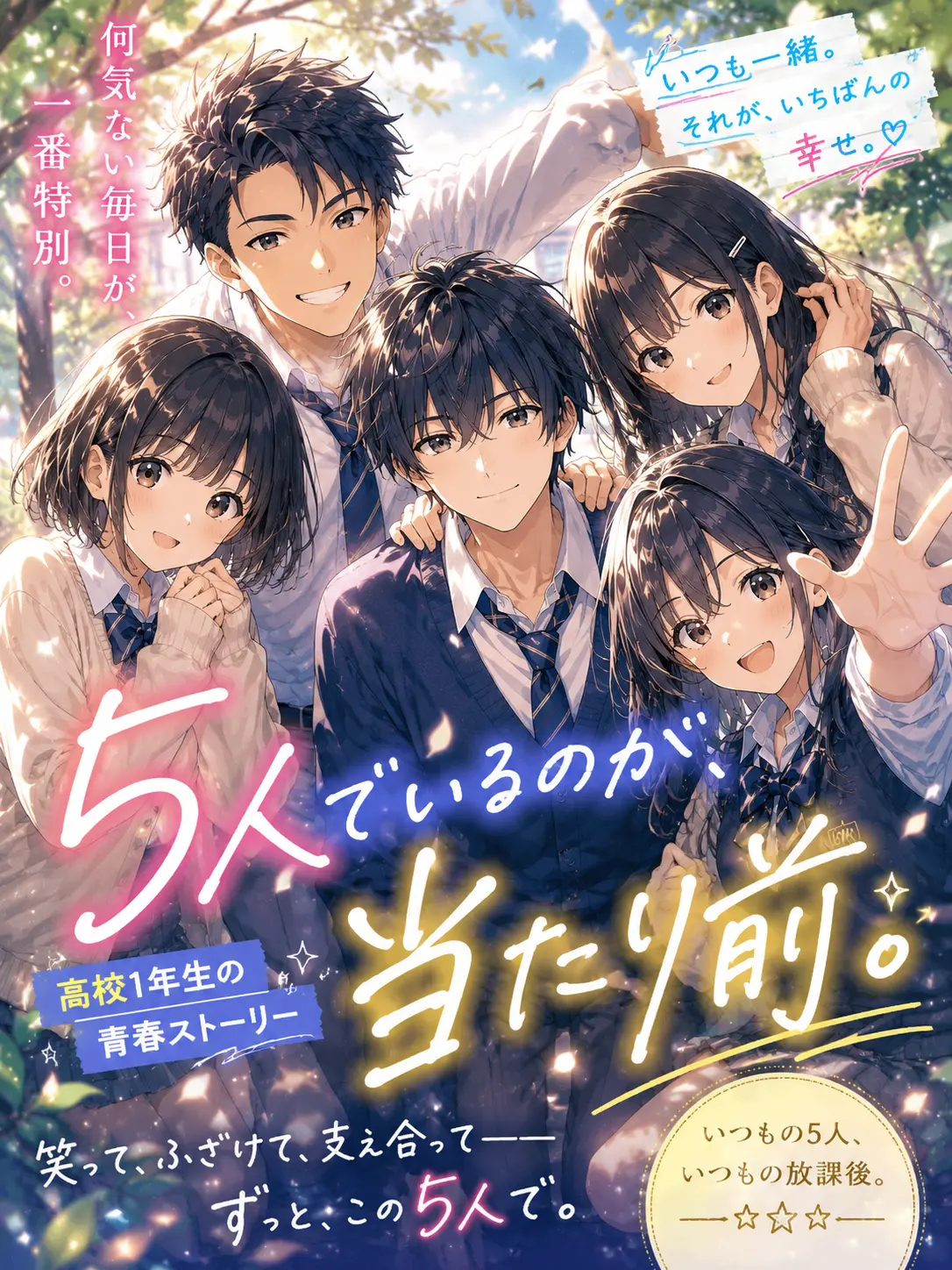Fresh189의 5人でいるのが、当たり前