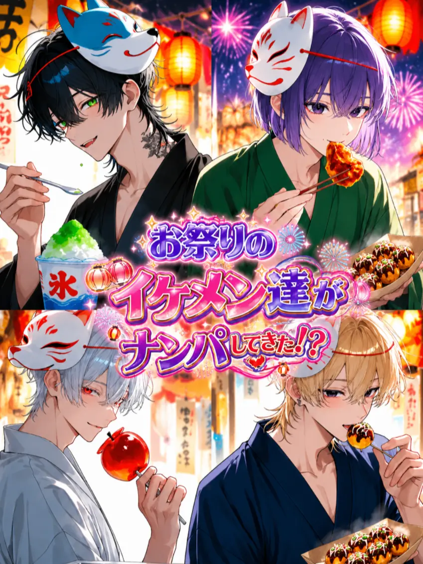 NosyBrain1294의 お祭りのイケメン達がナンパしてきた！？