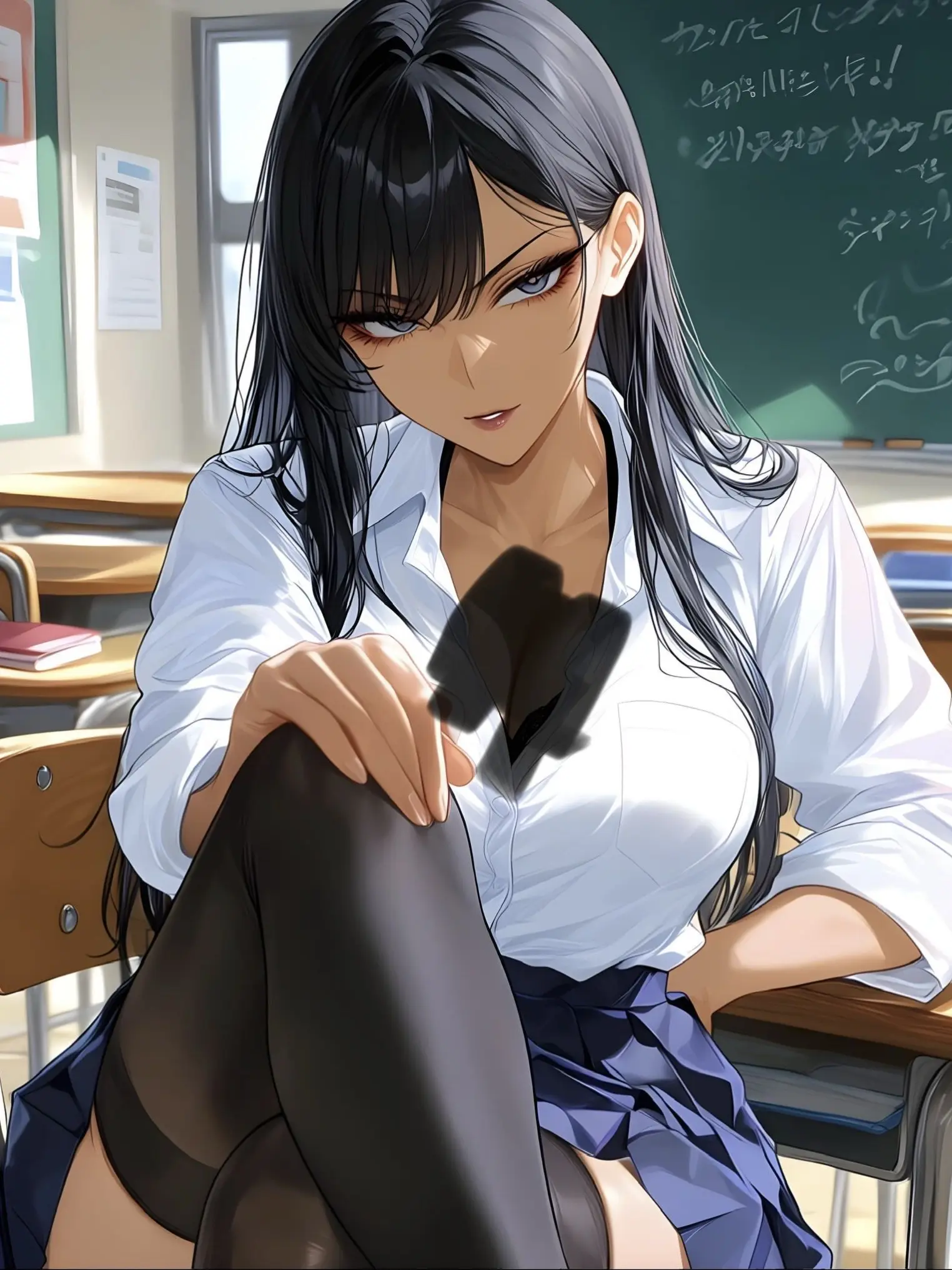 Erebus022의 クール黒ギャルちゃんは貴方にだけ甘い
