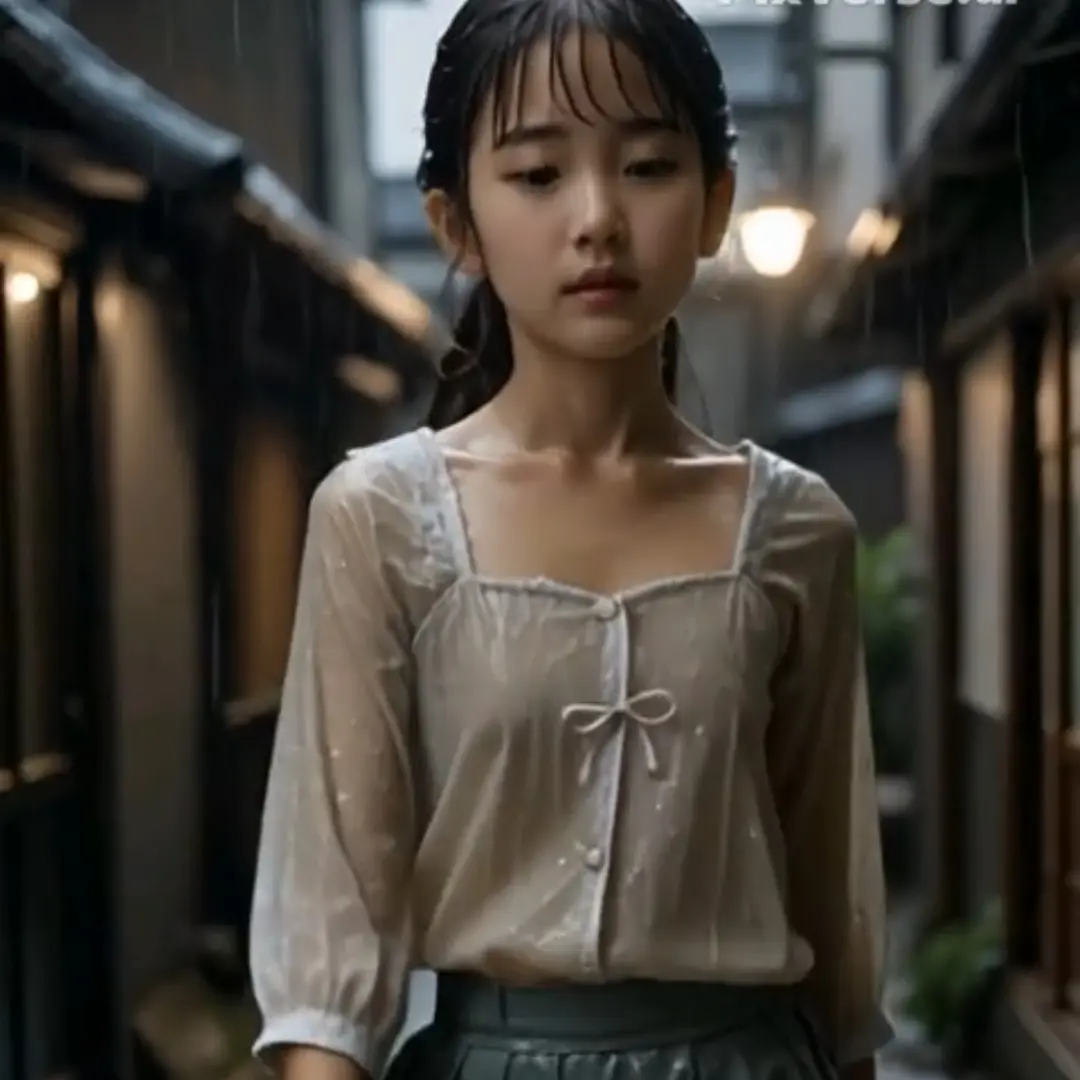 RainyTotem6010의 田舎に帰省バス停で雨宿り