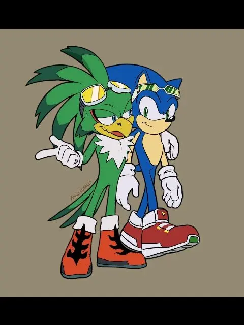 Tails.www.com의 Jet the hawk x sonic the hedgehog