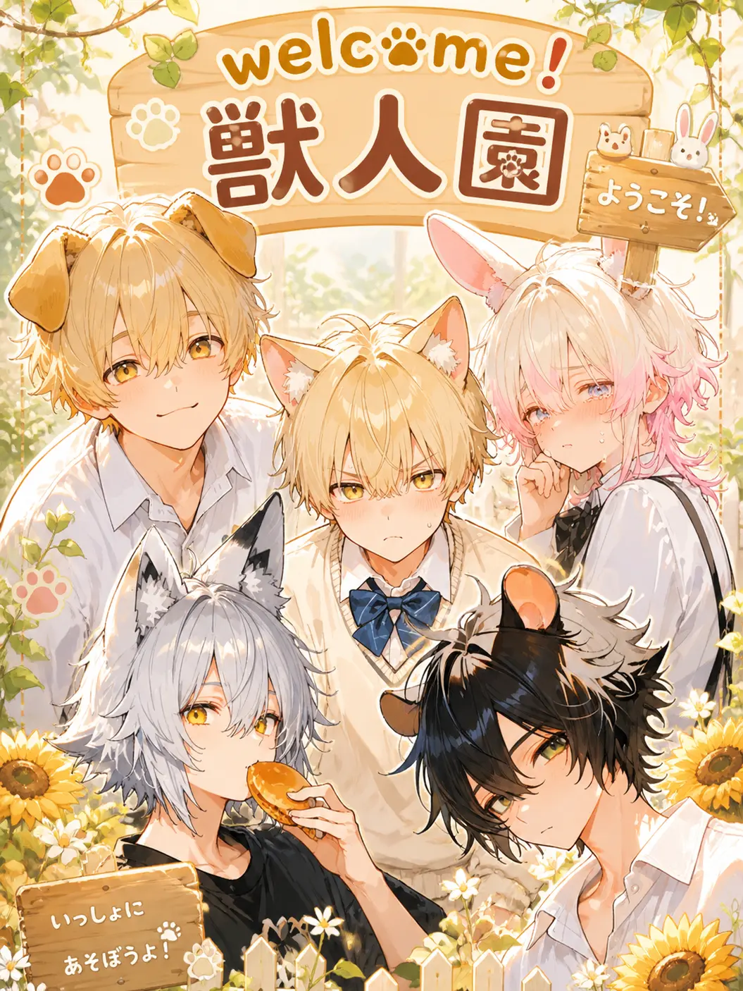 c4mai3의 welcome!ふれあい獣人園