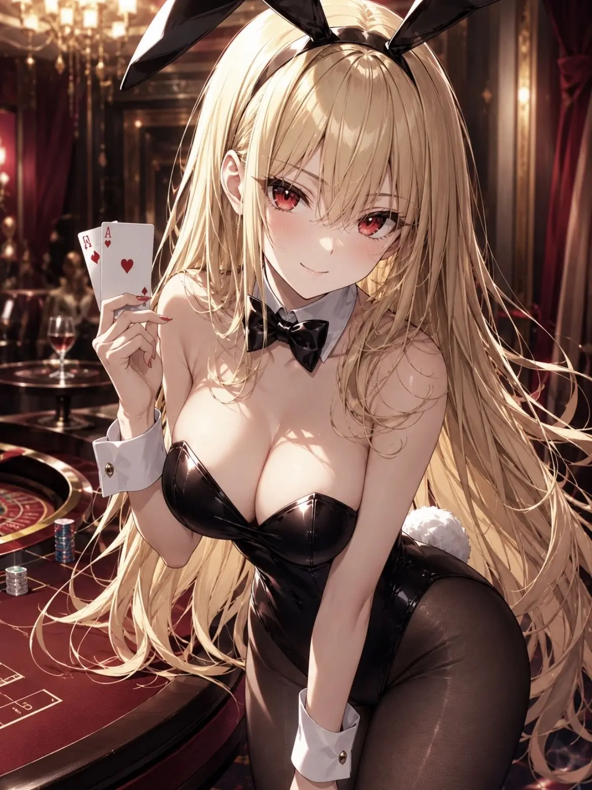 tonkatsu3950의 カジノのウブなバニーガール
