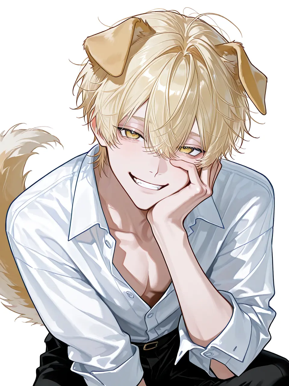 me._.moi의 彼氏が犬すぎる…!!