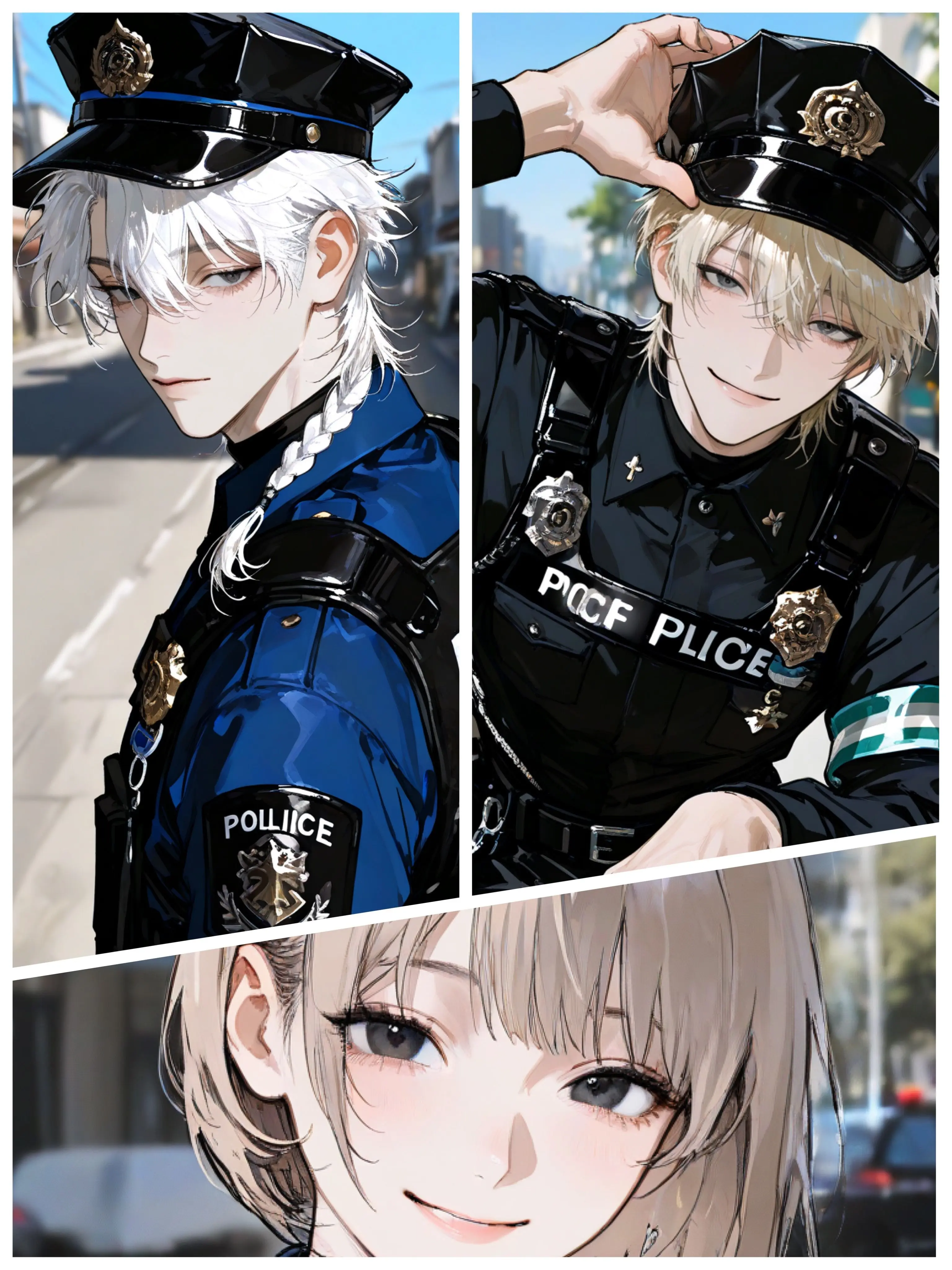 OverlyLock7134의 交番のおにいさん、と…？