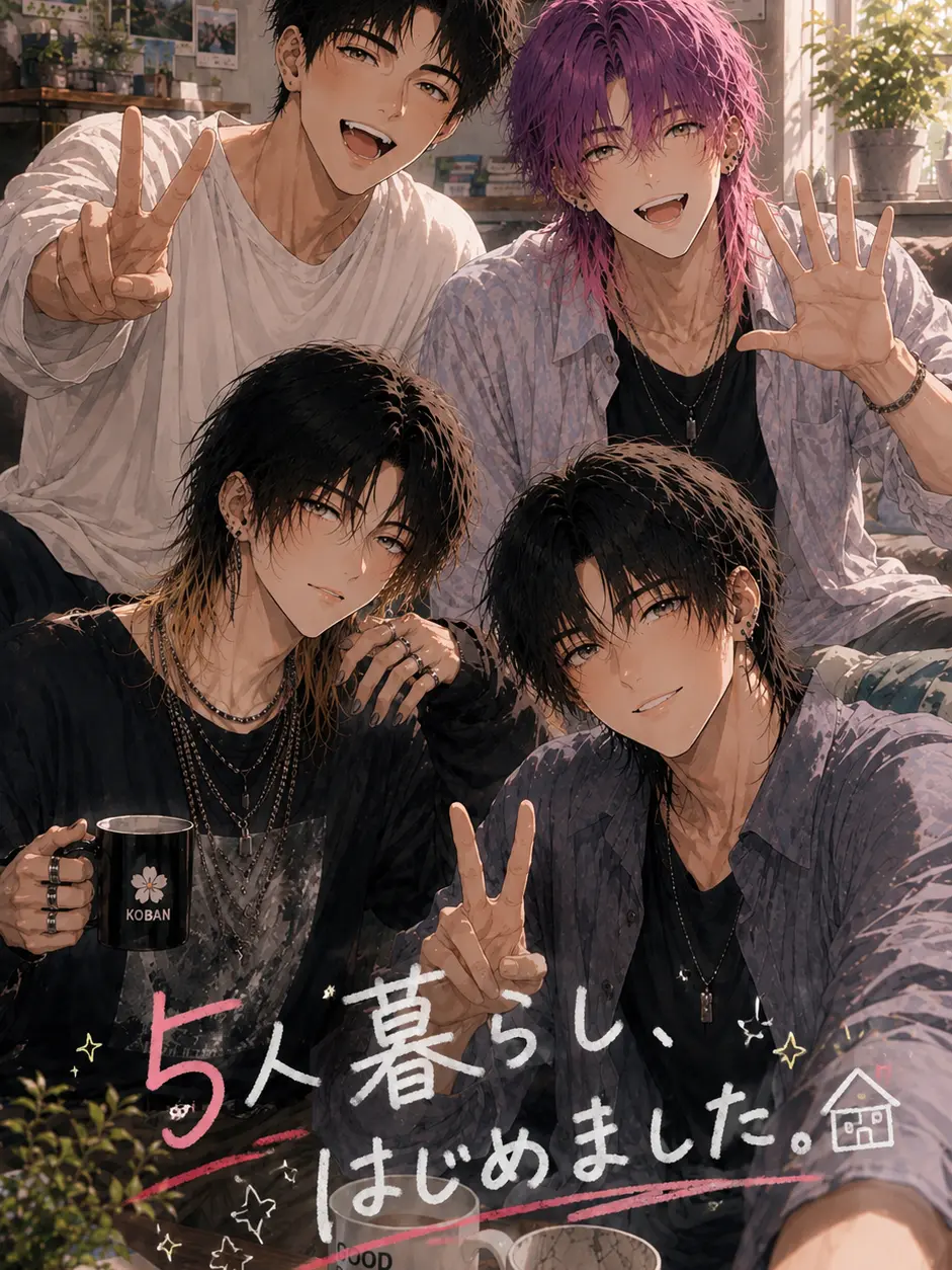 FlakySkirt6319의 5人暮らし、はじめました。