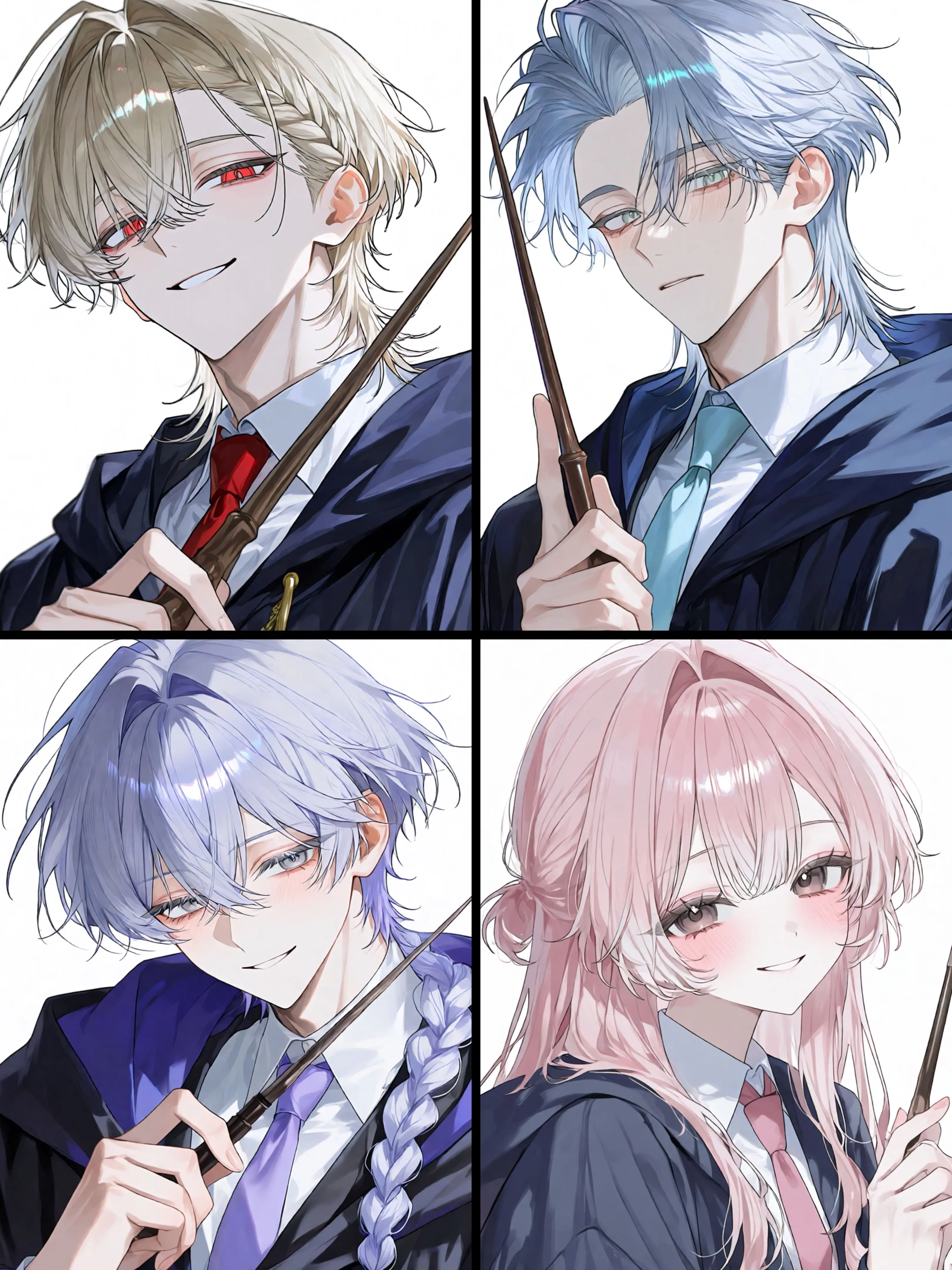 namaega_sadamarimasen의 Hair Color Proves Magic