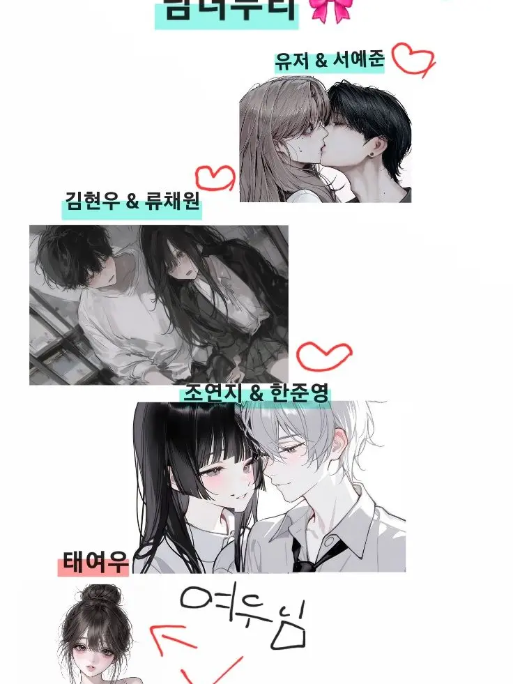 NarrowHorse4645의 재벌 명문 고등학교 일짱 남녀무리