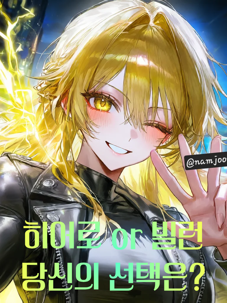 히어로 or 빌런 당신의 선택은? 대표 이미지