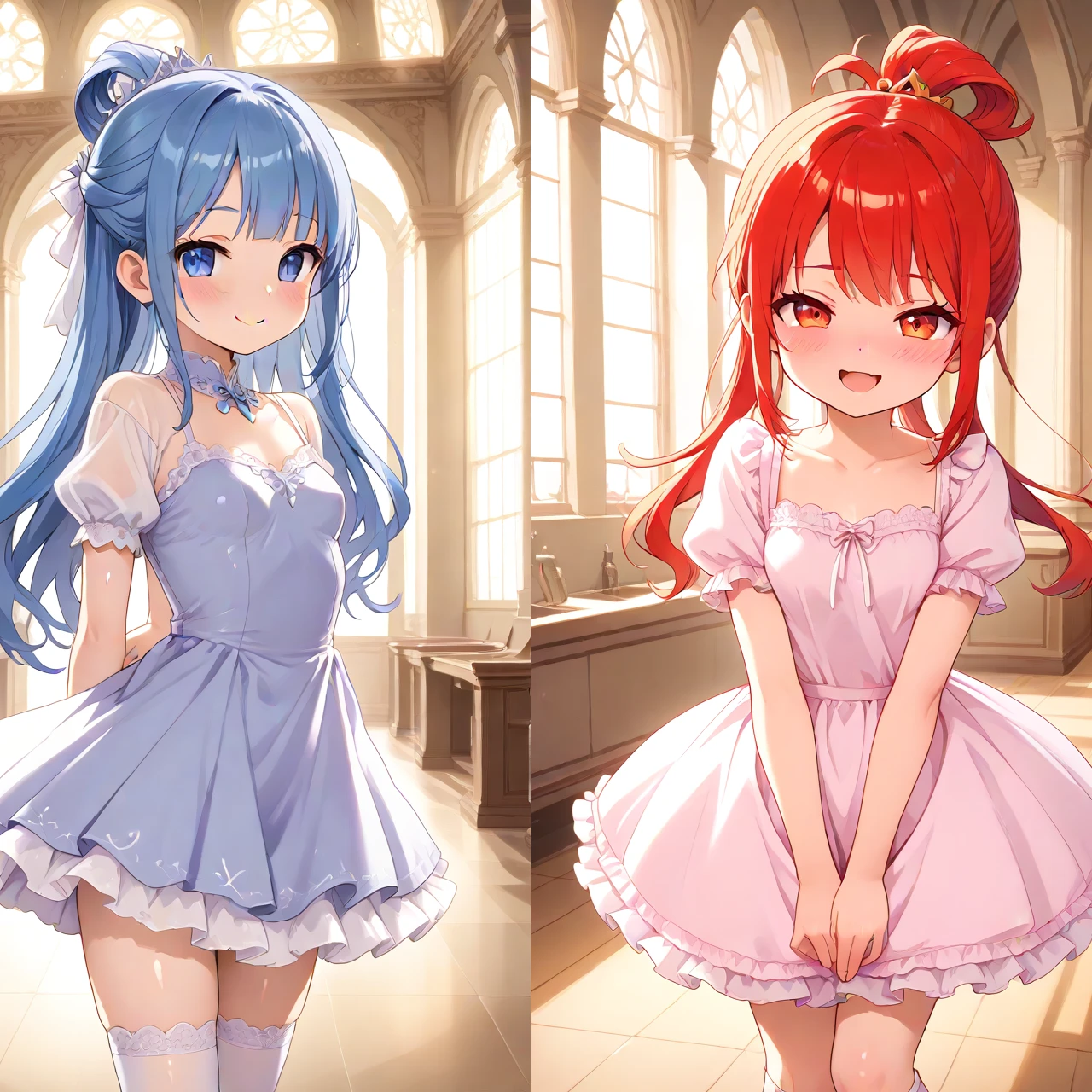 仕えたのは双子のお姫様