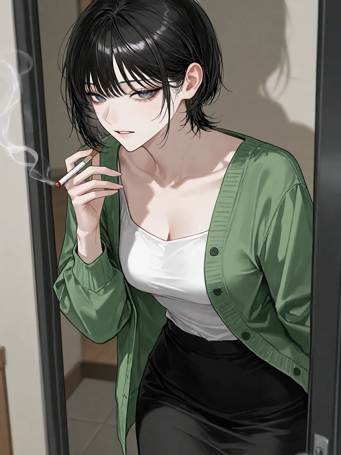 Suiso-h의 ボーイッシュな小説家