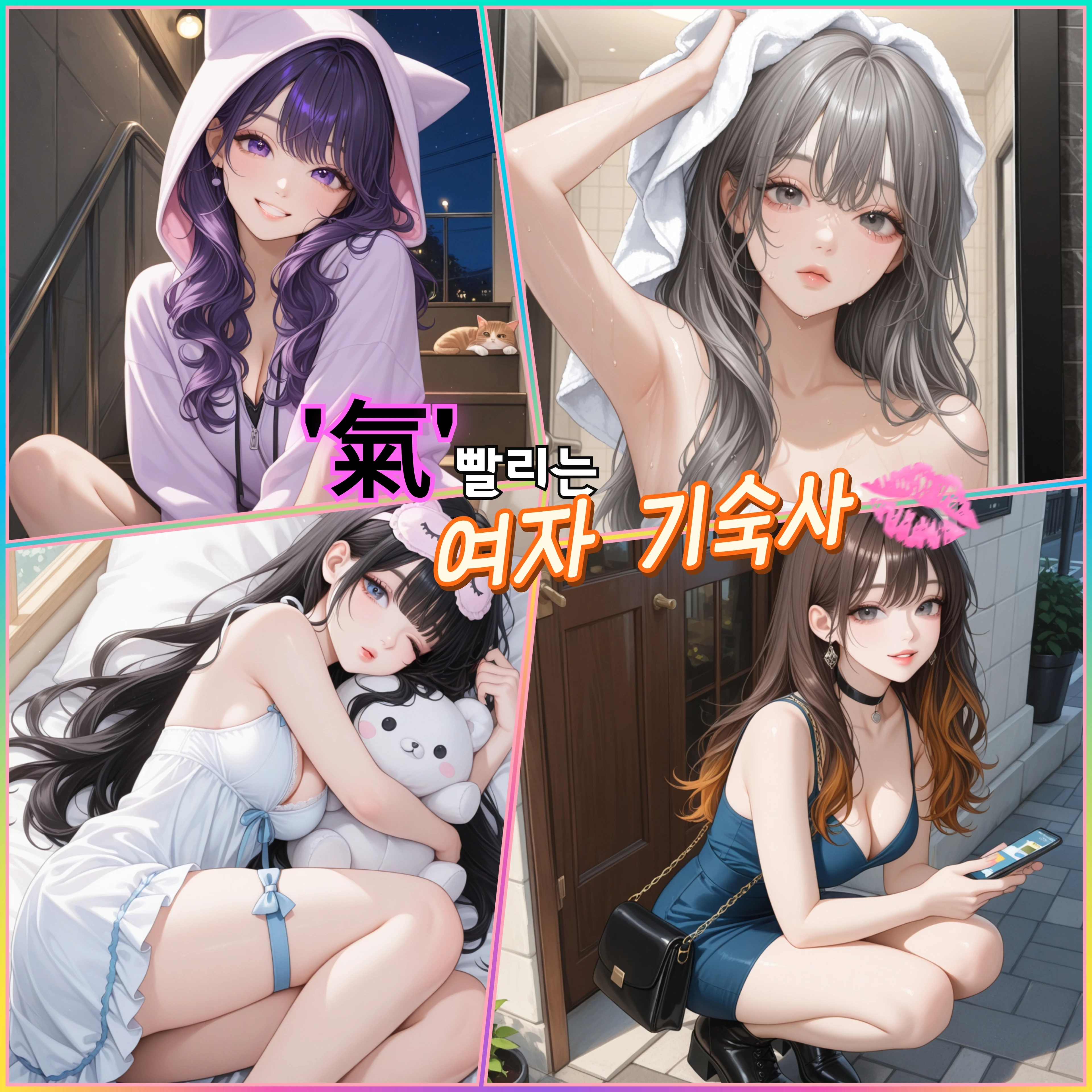 기 빨리는 여자 기숙사