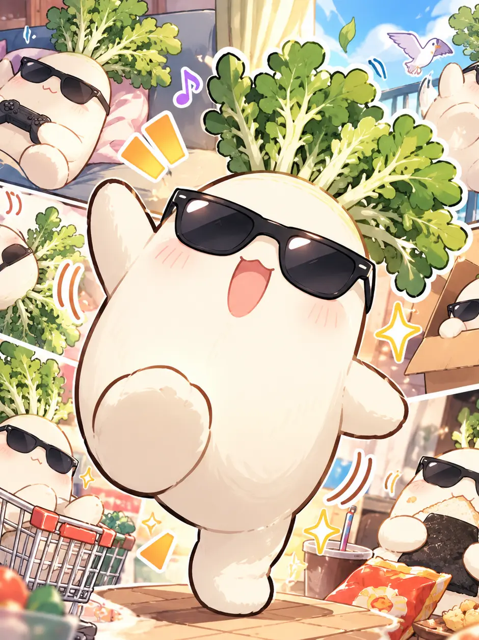 MochiMochiNeCochan의 大根ですよ