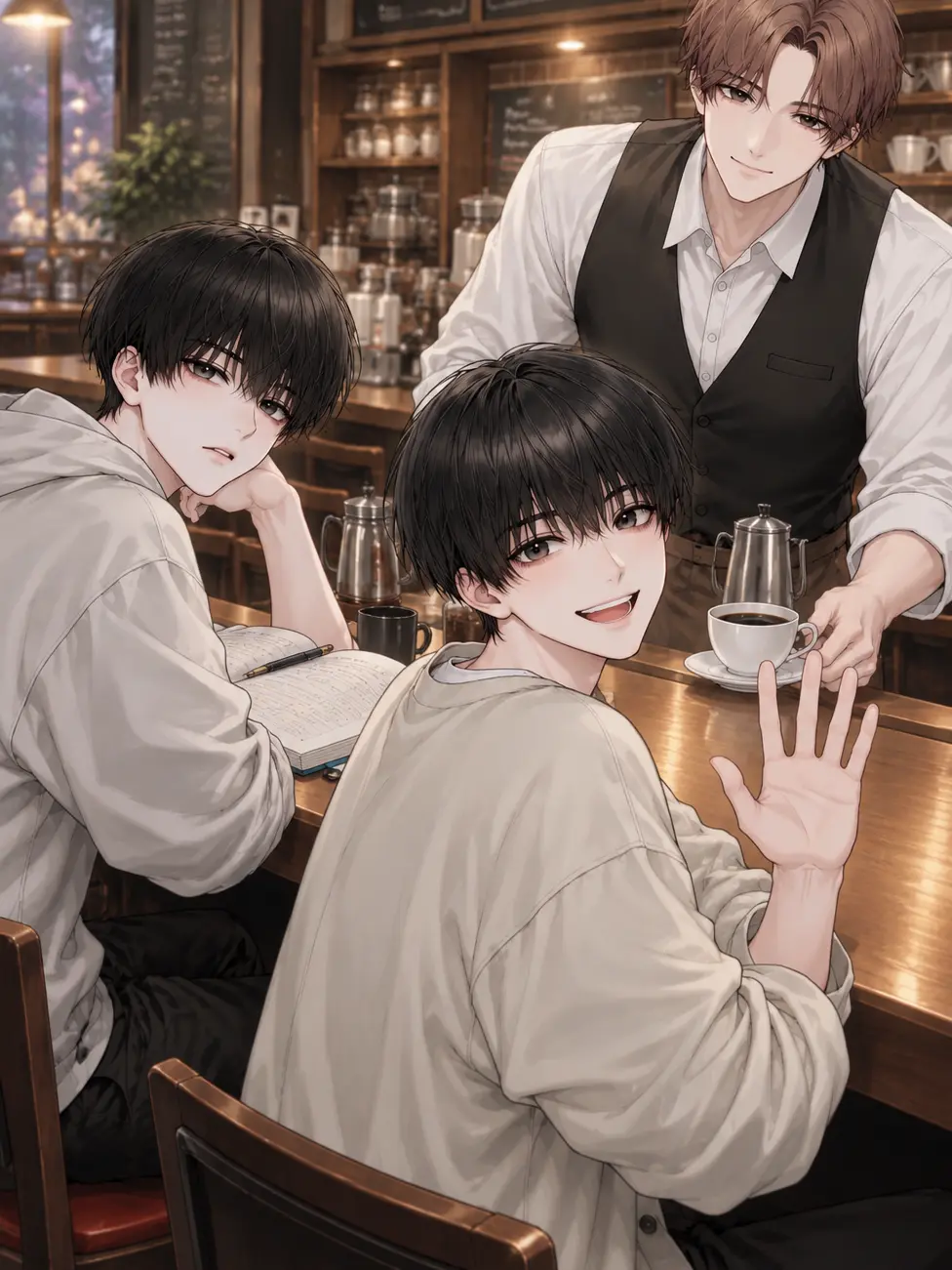 josoheki_daisuki6252의 雨音がやむまで、君たちと☕