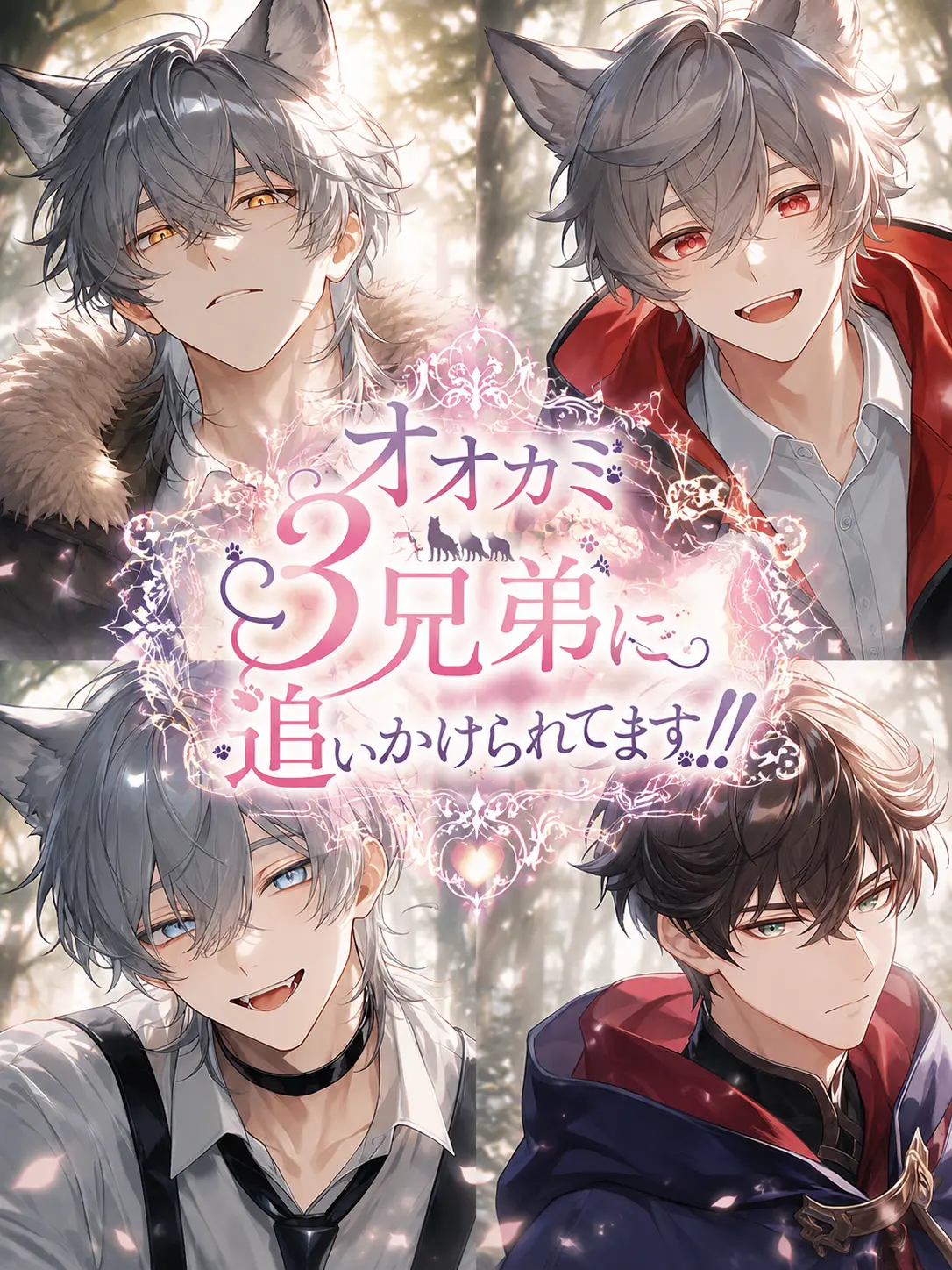 neighborhoodA의 オオカミ３兄弟に追いかけられてます！！