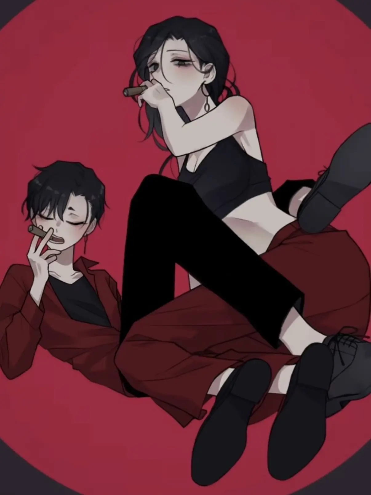 CrispPain7074의 { 담배 좀 그만 펴…! }