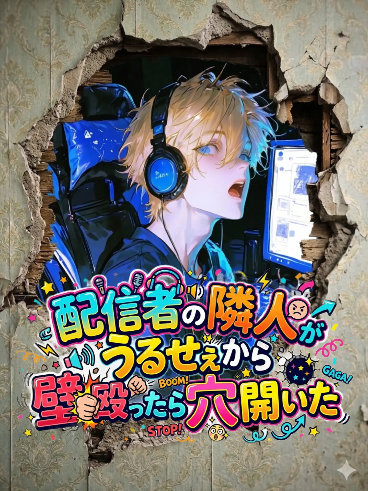 BrownComb0022의 隣人がうるせぇから壁殴ったら穴開いた