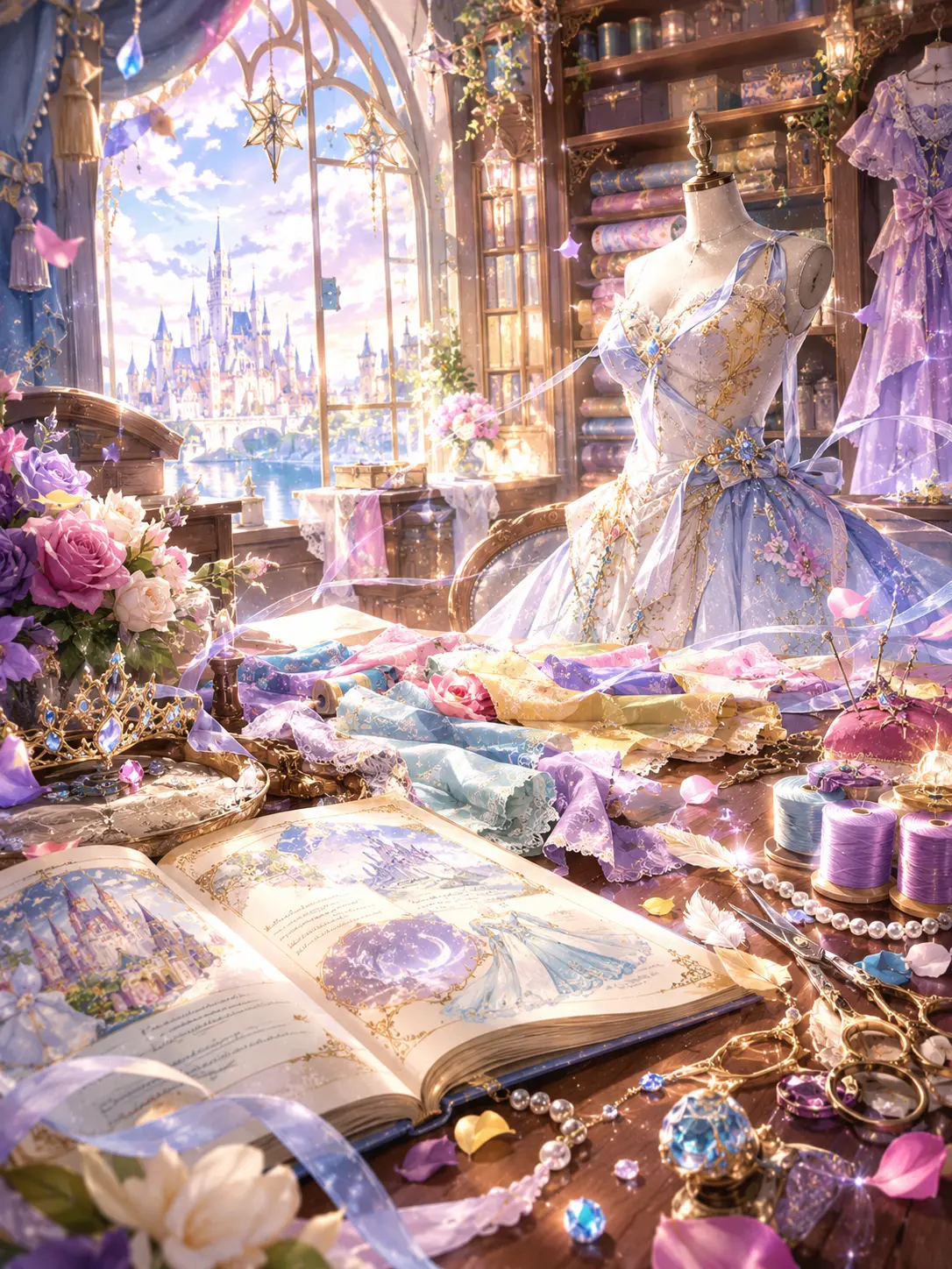 ClassyActor2071의 プリンセスは、ドレスから